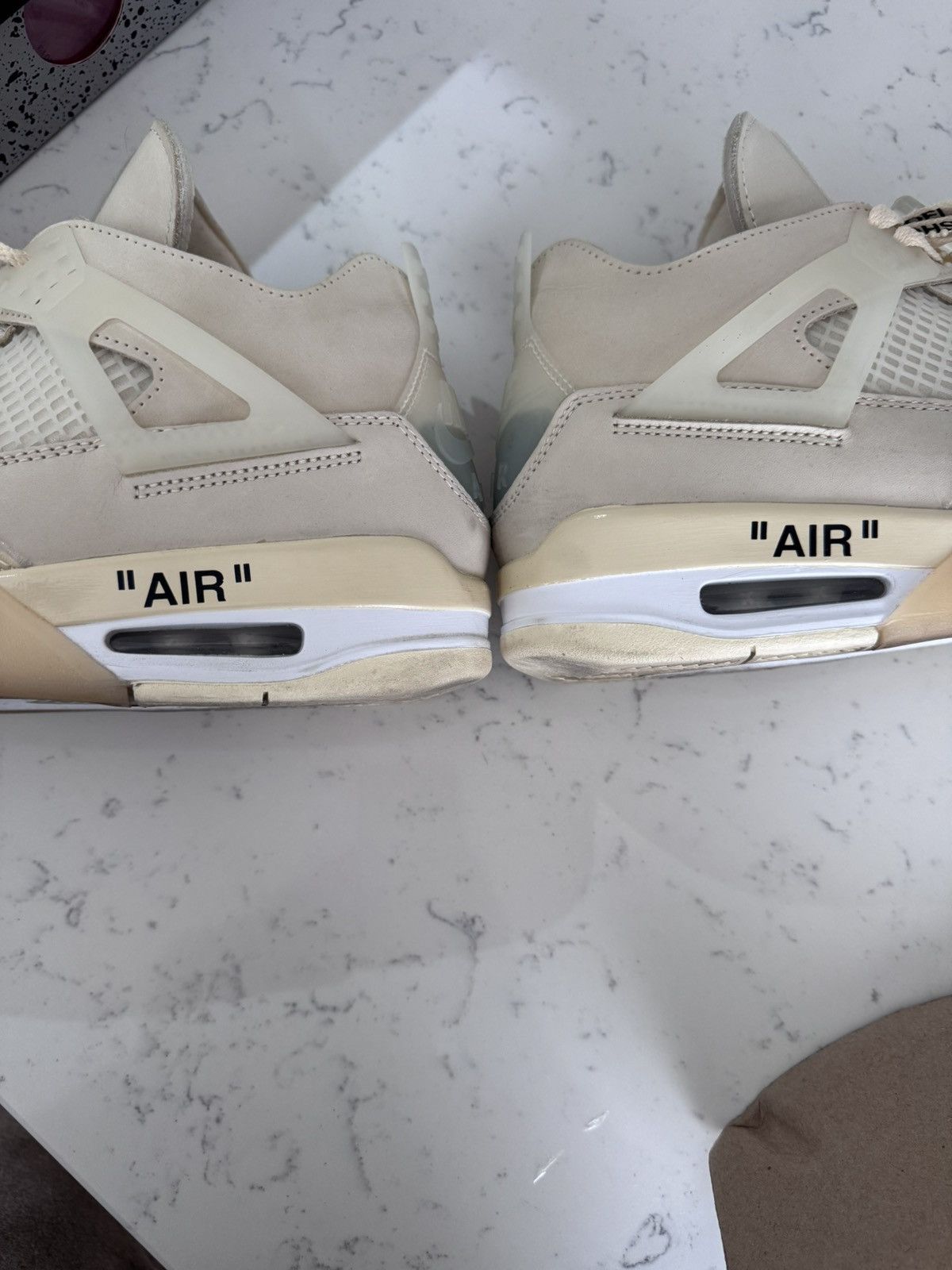 Jordan Brand Jordan 4 Off white Virgil Abloh size 10.5 mens Size US 10.5 / EU 43-44 - 9 Thumbnail