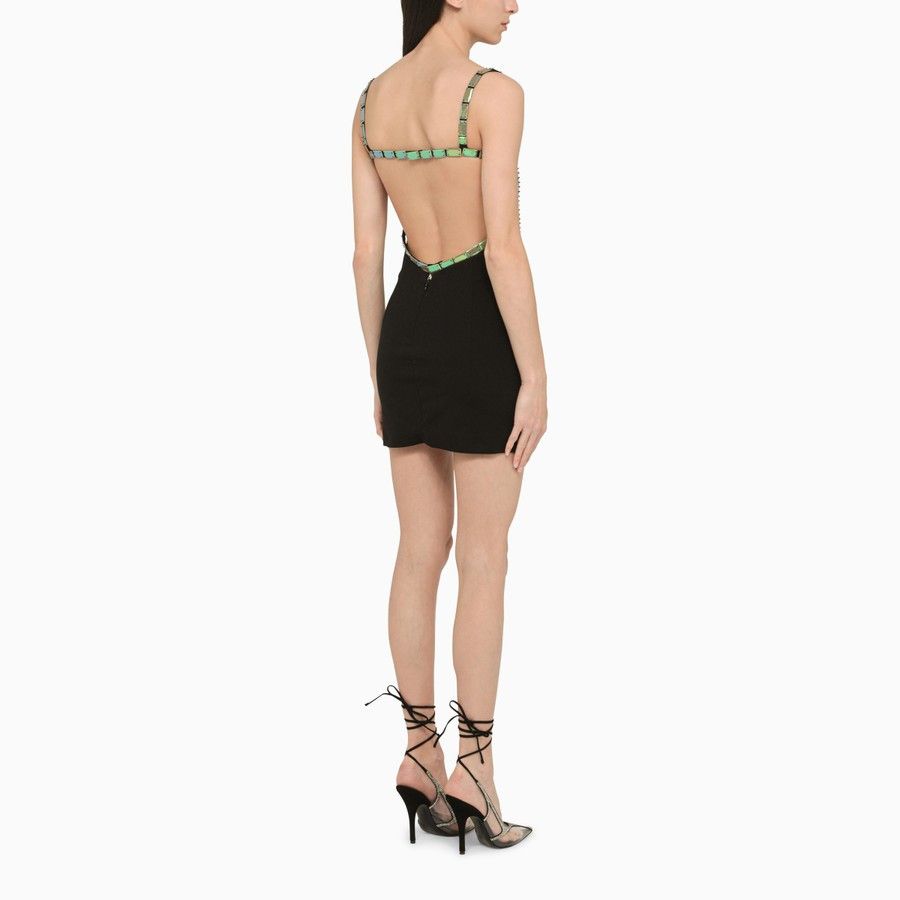 The Attico o1d2blof1024 Mini Dress in Green Size S / US 4 / IT 40 - 3 Thumbnail