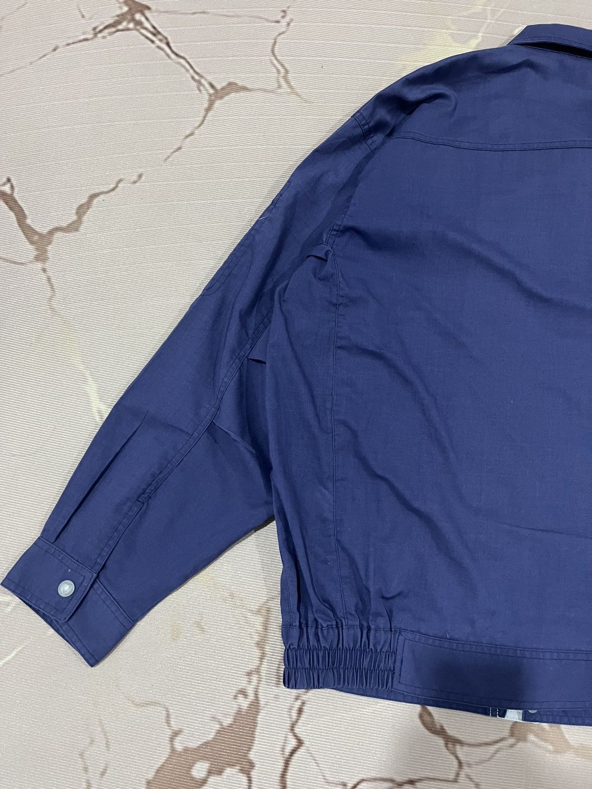 Japanese Brand Jichodo Ichimatsu Utility Work Jacket Navy L Size US L / EU 52-54 / 3 - 12 Thumbnail