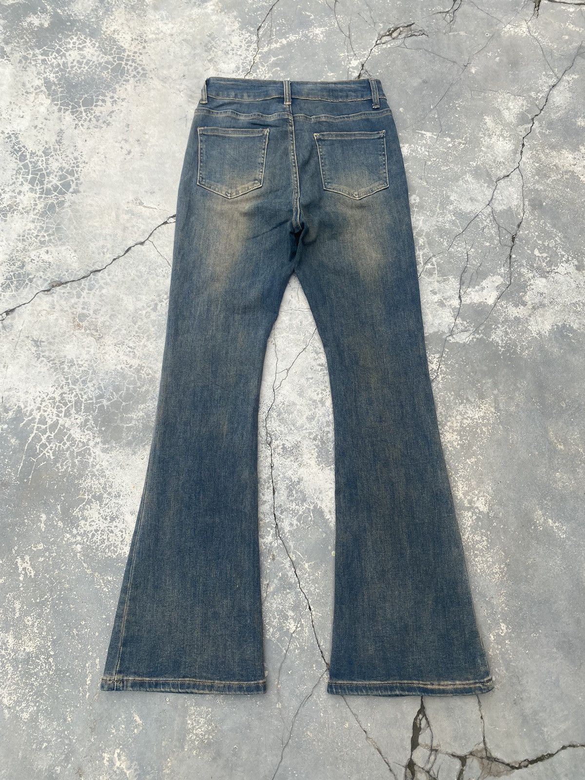 If Six Was Nine × Japanese Brand Stretchable Mud Washed Flare Size 26" / US 2 / IT 38 - 3 Thumbnail