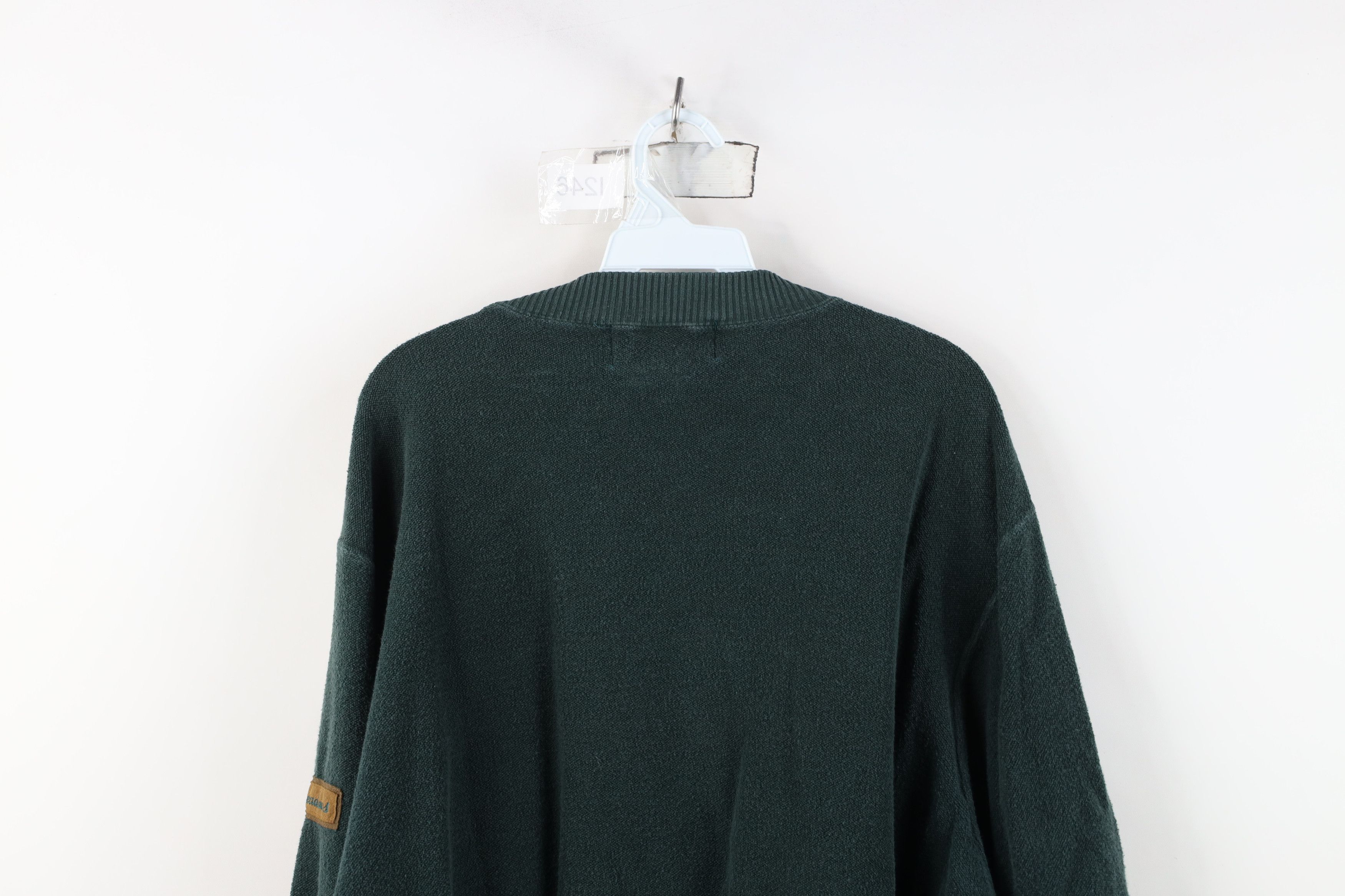 Vintage Vintage 90s Spell Out Golf Reverse Fleece Sweatshirt Green Size US M / EU 48-50 / 2 - 12 Thumbnail