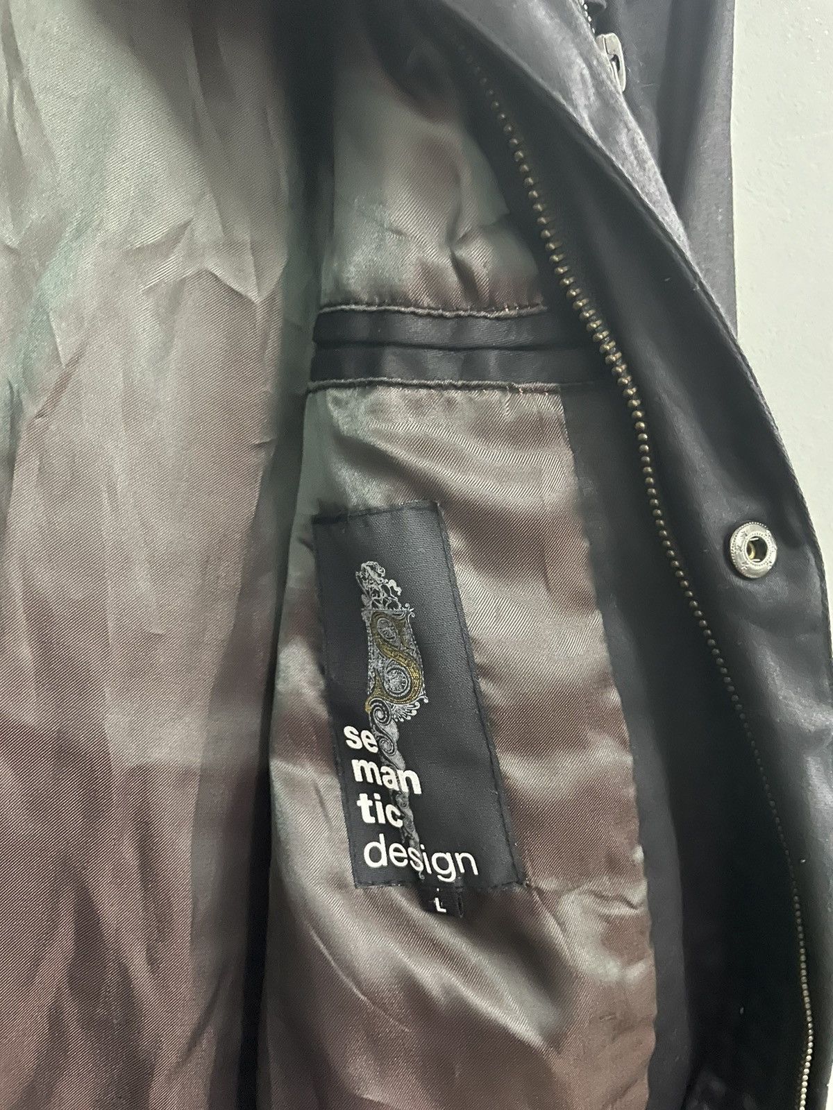 semanticdesign SEMANTIC DESIGN Long Jacket Parka Japan Punk Size US L / EU 52-54 / 3 - 5 Thumbnail