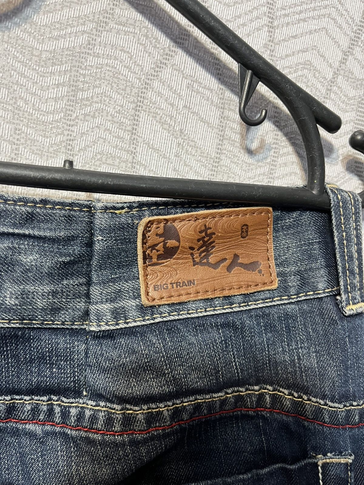 Japanese Brand Osaka Big Train Y2K Streetwear Japan Jeans Embroidered Logo Size US 30 / EU 46 - 8 Thumbnail
