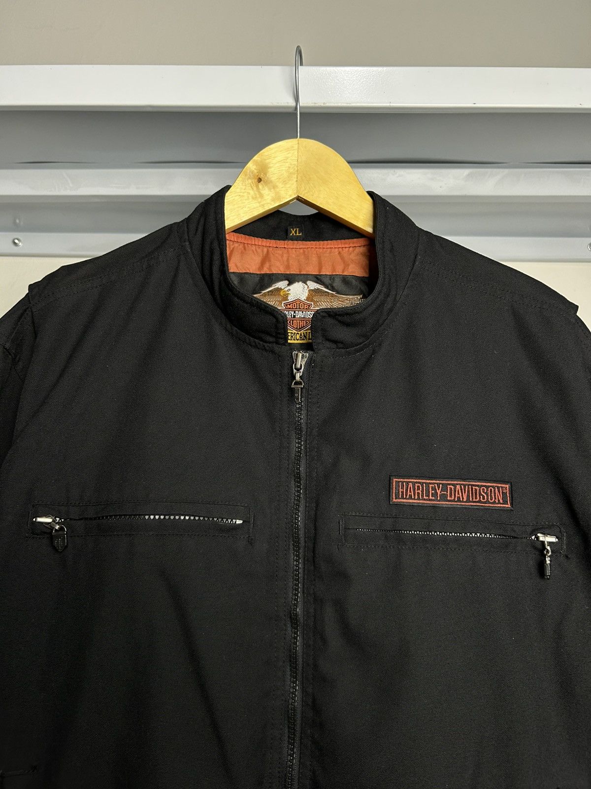 Harley Davidson HARLEY DAVIDSON CANVAS JACKET Size US XL / EU 56 / 4 - 6 Thumbnail