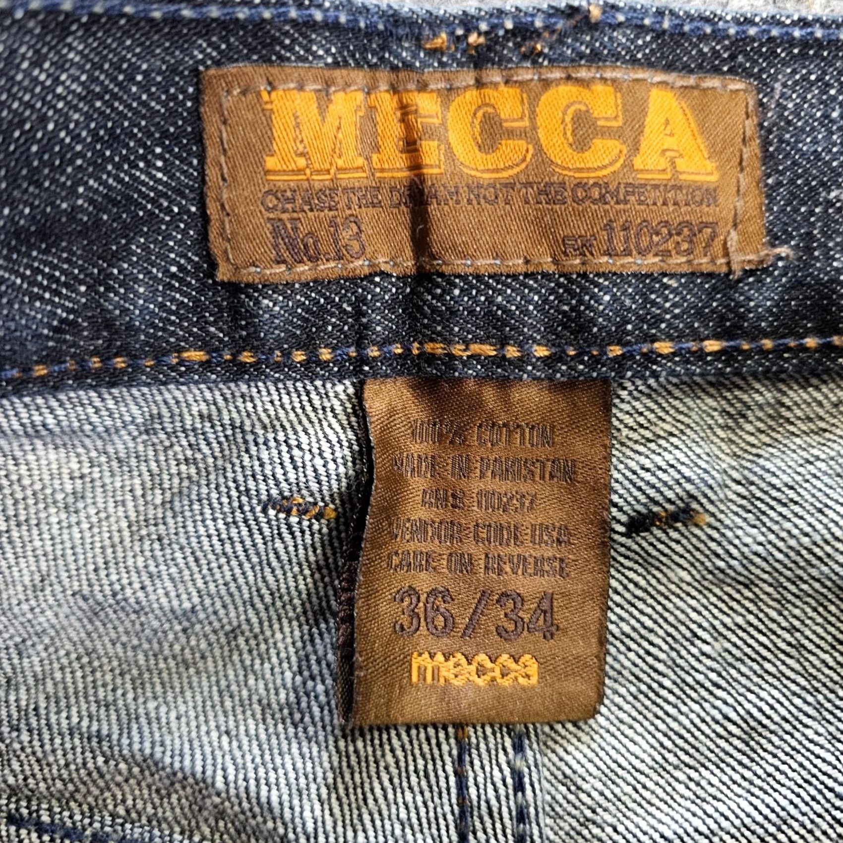Rocawear VINTAGE Rocawear Jeans Mens 36x34 Blue Baggy Straight Hip Hop Street Wear 5-Pocket Design Mens Jeans Size US 36 / EU 52 - 5 Thumbnail