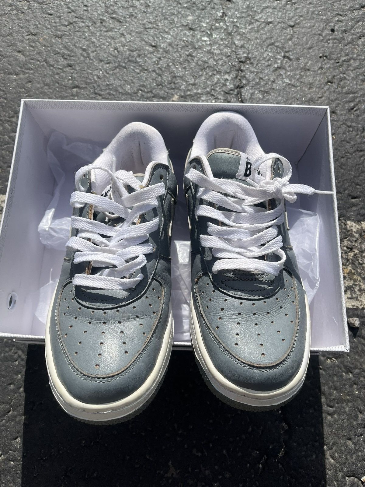 Bape 2007 Bape Bapestas Milo Shark Size 9 Nigo Size US 9 / EU 42 - 4 Thumbnail