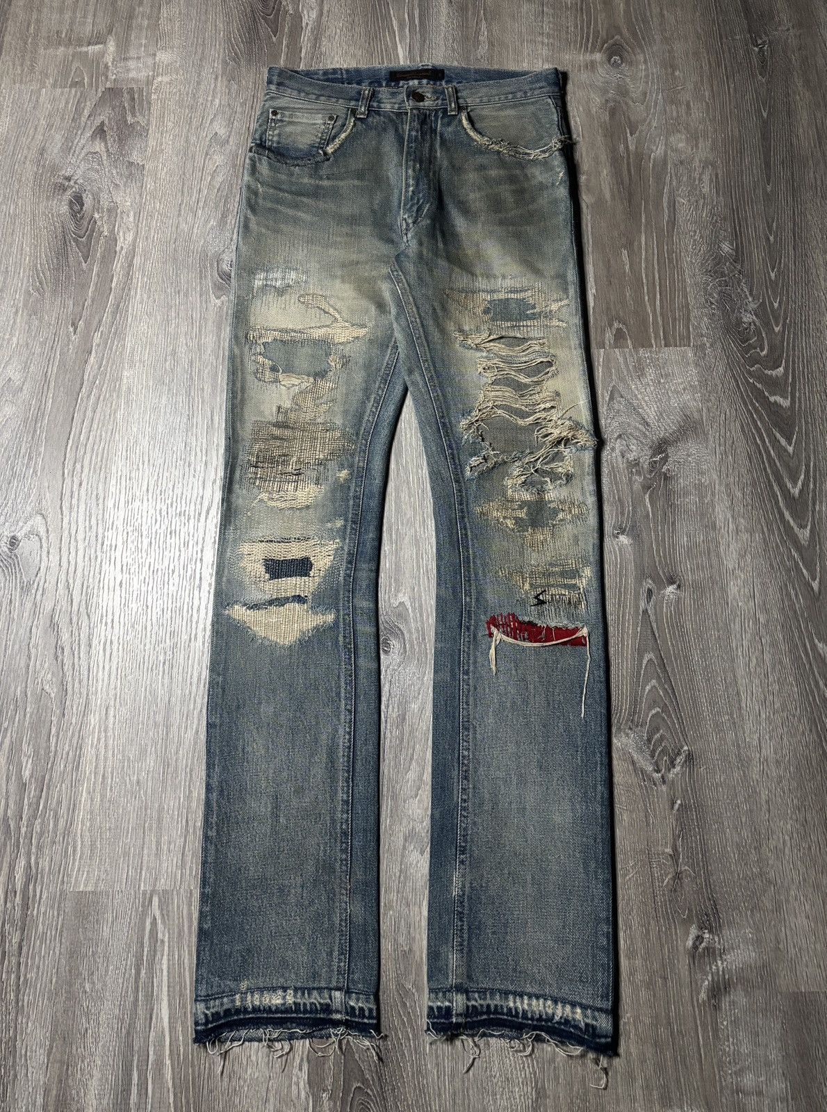 Undercover undercover aw04 68 denim Size US 30 / EU 46 - 2 Thumbnail