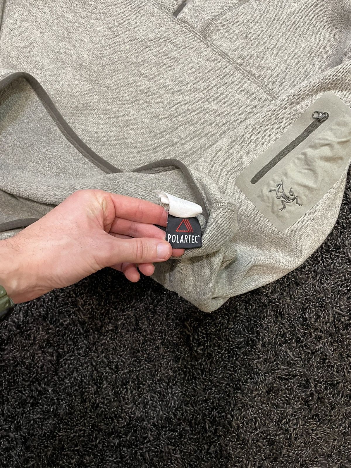 Arc'teryx × Vintage VINTAGE ARCTERYX 1/4 ZIP FLEECE POLARTEC SWEATSHIRT OUTDOOR Size US L / EU 52-54 / 3 - 4 Thumbnail