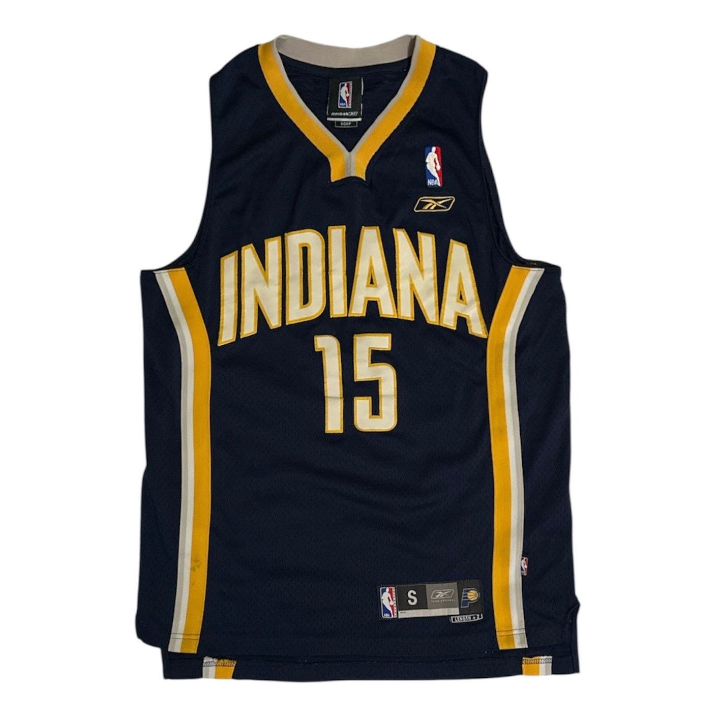 Reebok Reebok NBA Indiana Pacers Ron Artest Swingman 15 Jersey Size US S / EU 44-46 / 1 - 1 Thumbnail