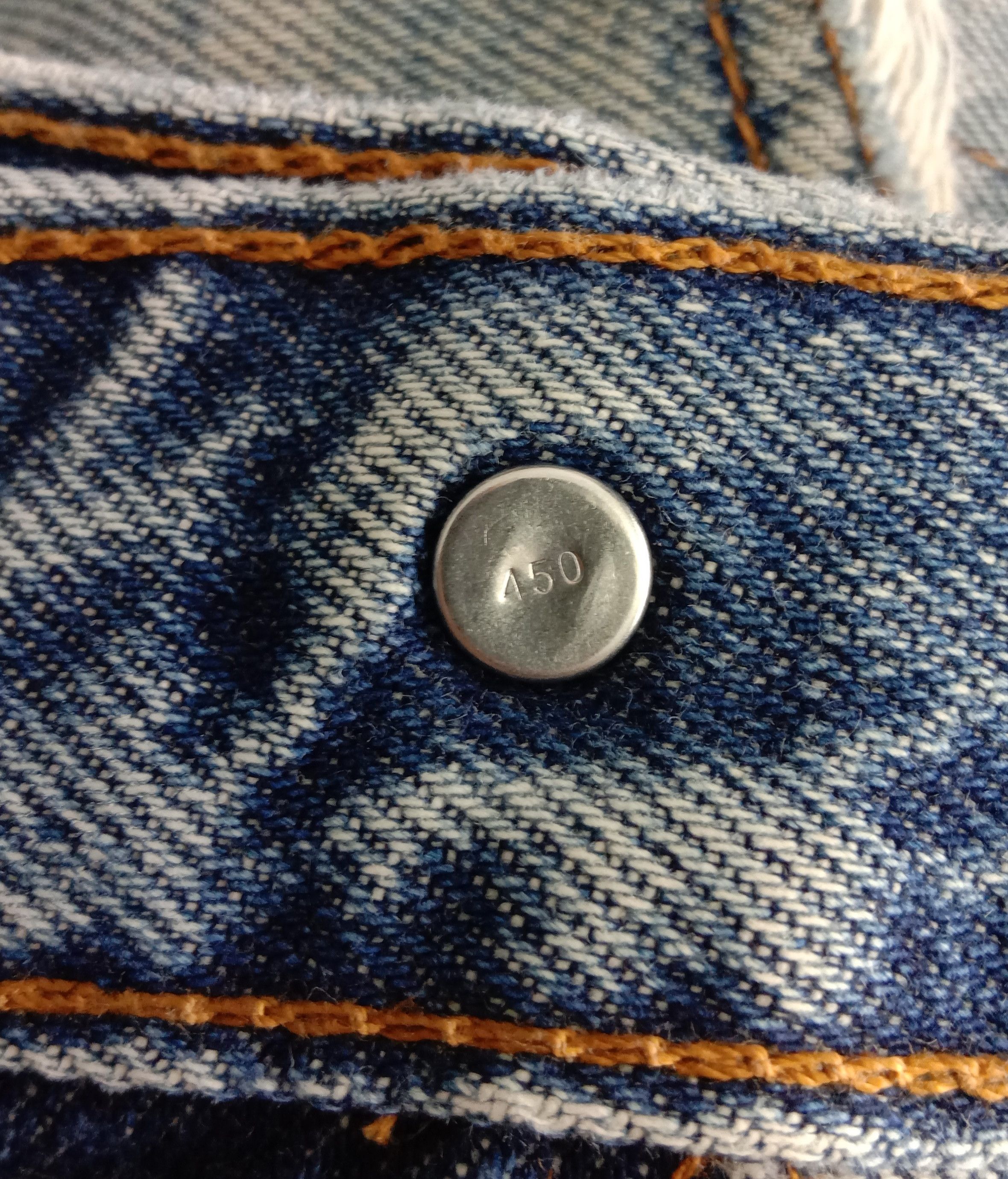 Levi's Vintage Levi’s 550 Jeans Rusty Wash Distressed Denim Size US 36 / EU 52 - 10 Thumbnail