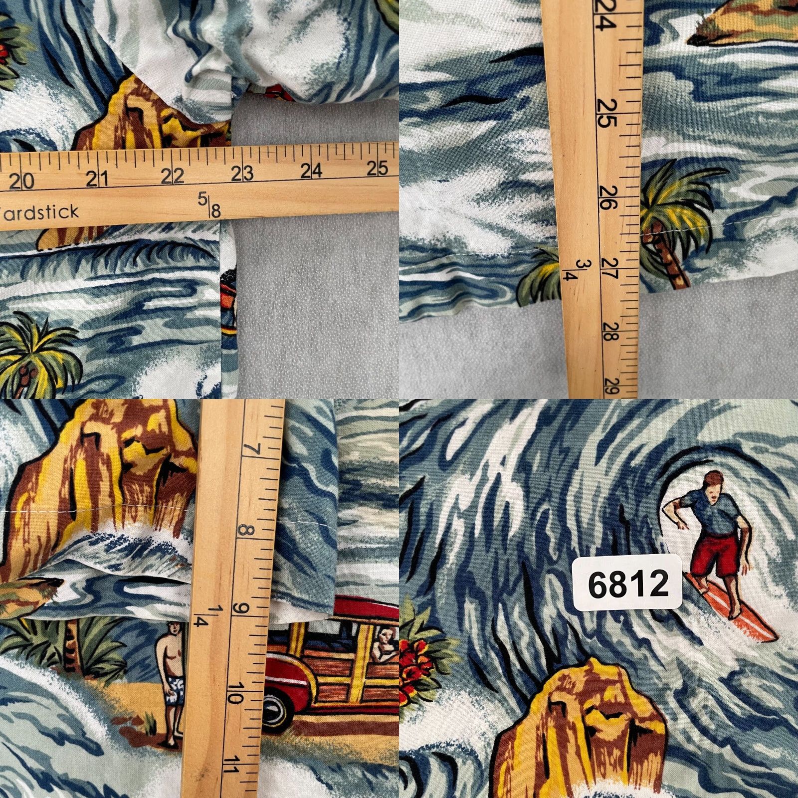Vintage VINTAGE Toes On The Nose Hawaiian Shirt Adult Medium Floral Button-Up Surfing USA Mens M Size US M / EU 48-50 / 2 - 8 Thumbnail