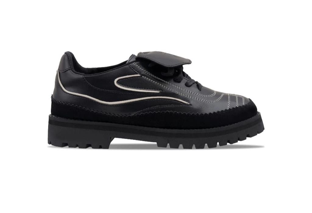 Designer × Leather Sneakerdress Copa Black Leather Size US 10 / EU 43 - 1 Thumbnail