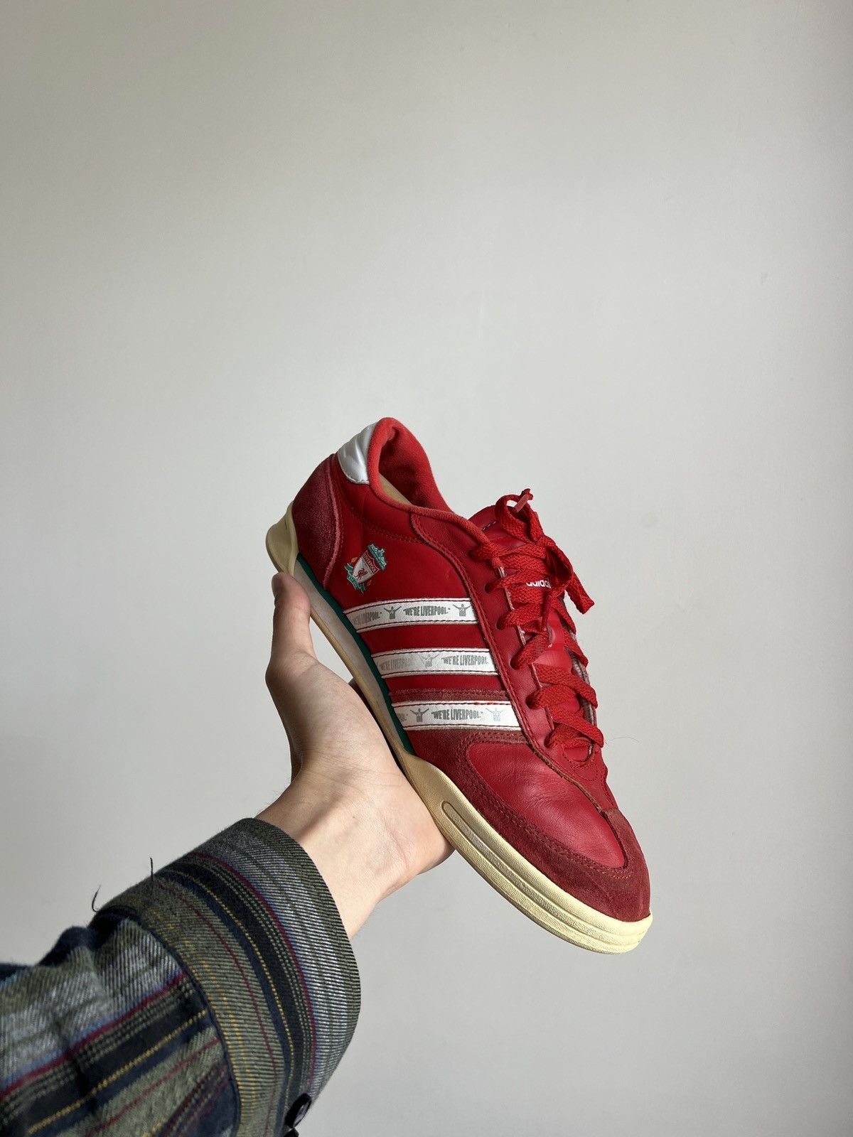 adidas gazelle silver green womens adidas Samba Indoor Shoes, White/Black/Red / 7