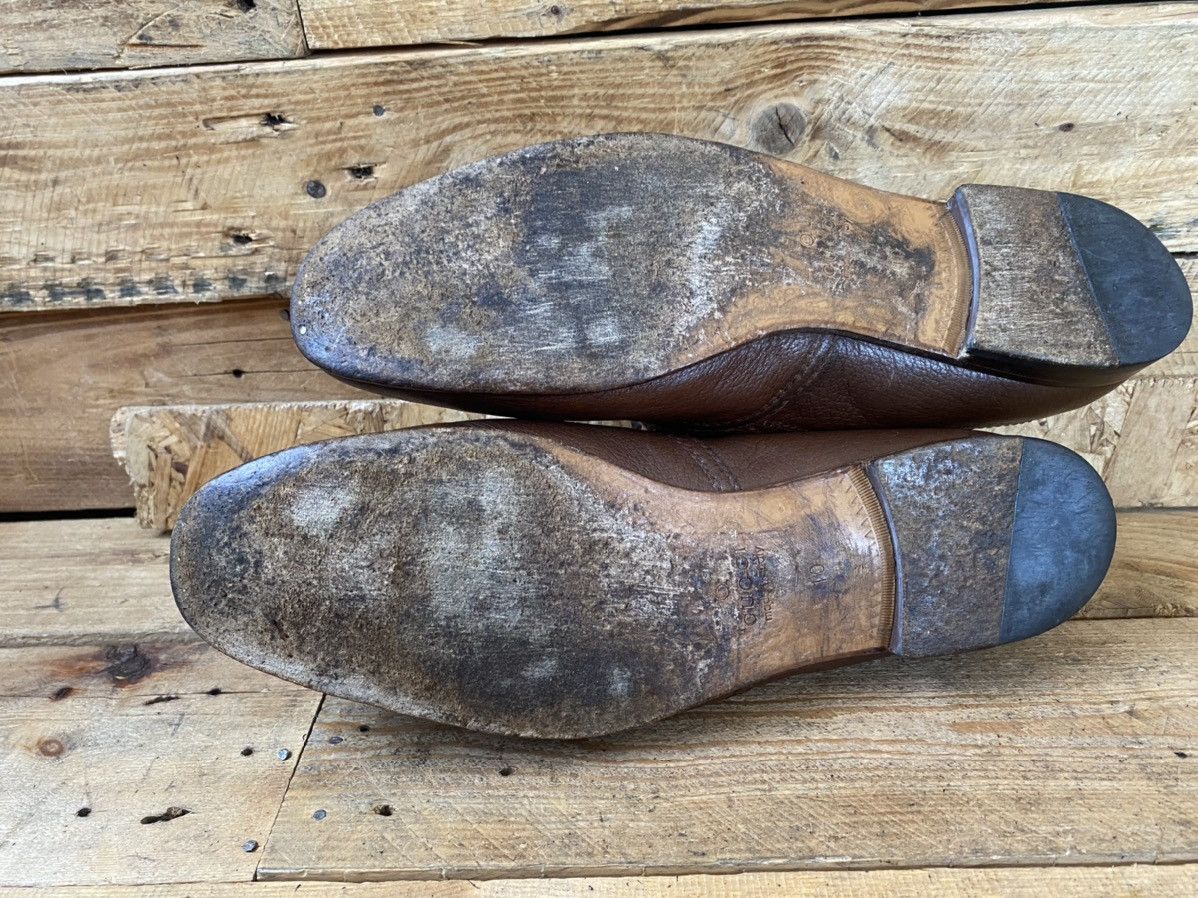 Gucci Gucci brown double monk strap brown leather shoes uk10,sz44 Size US 11 / EU 44 - 15 Thumbnail
