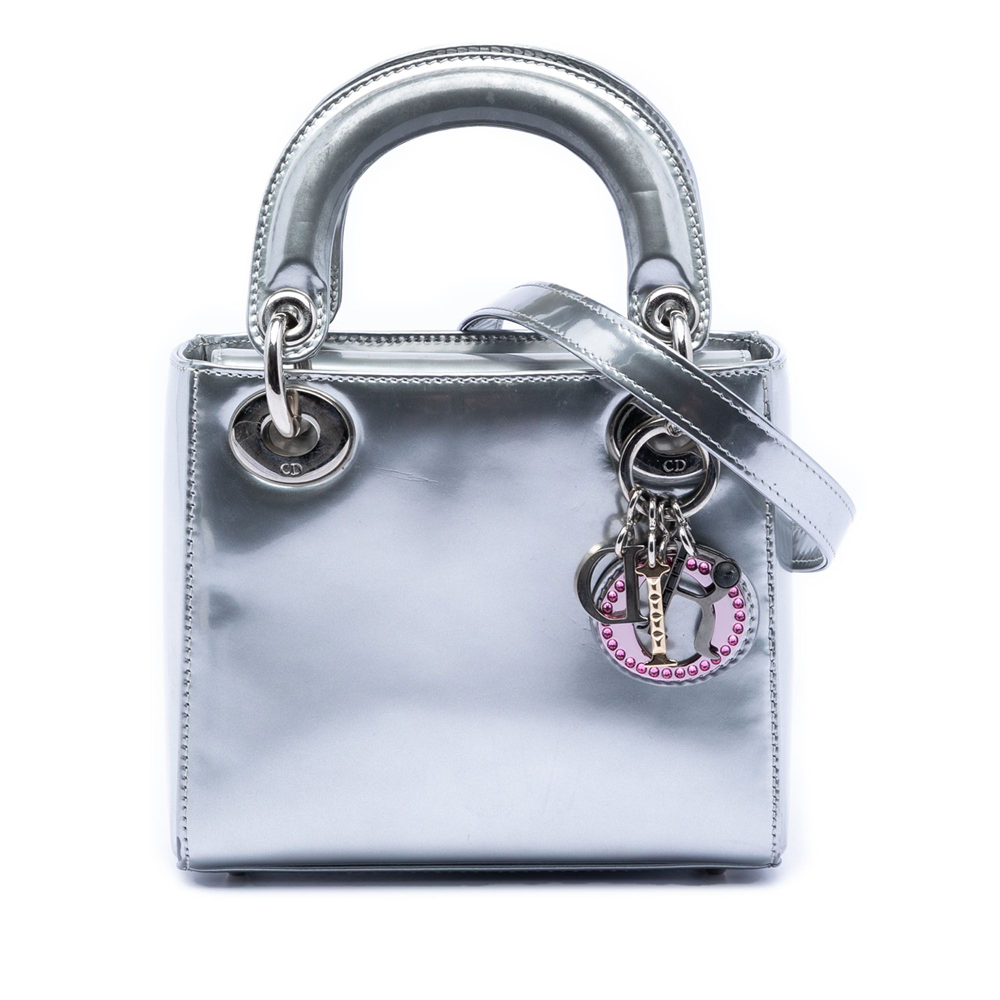 Dior Dior Limited Edition Beijing China World Mini Metallic Patent Lady Dior Size ONE SIZE - 1 Thumbnail