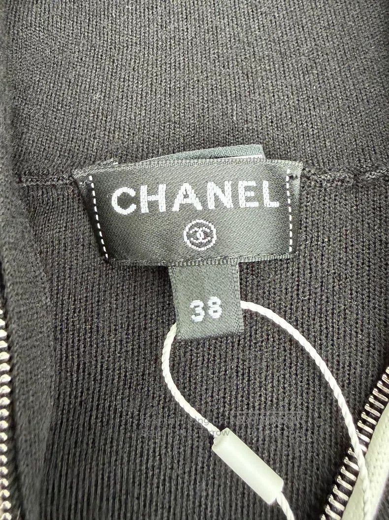 Chanel Chanel Coconeige hooded black zipper cardigan coat Size XS / US 0-2 / IT 36-38 - 4 Thumbnail