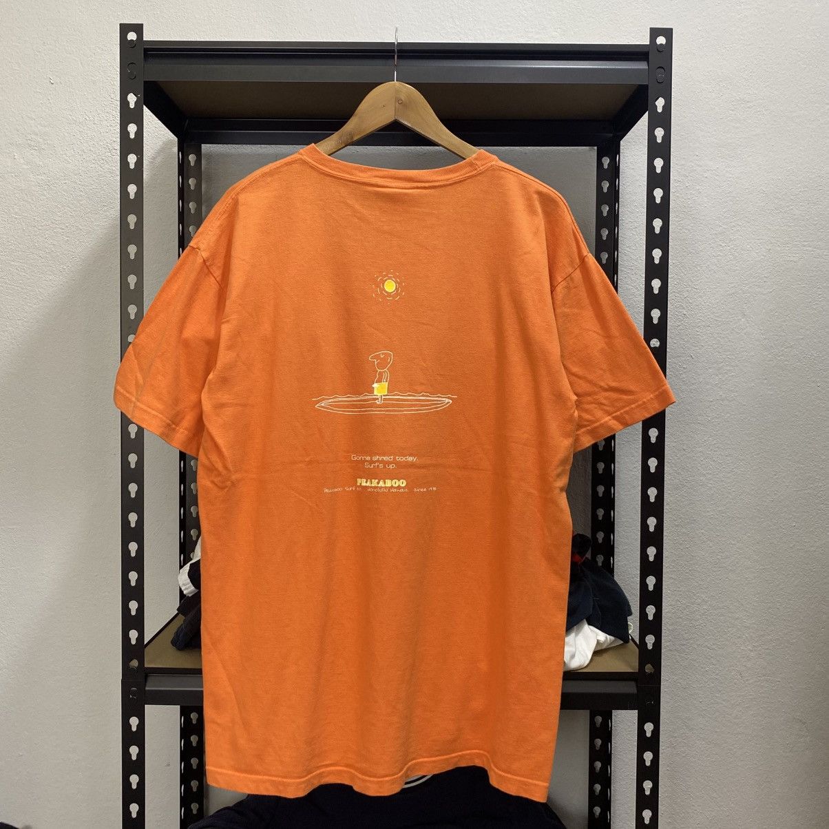 Peanuts × Vintage Vintage Peakaboo Surf Style Hawaii Honolulu Tshirt Size US L / EU 52-54 / 3 - 1 Thumbnail