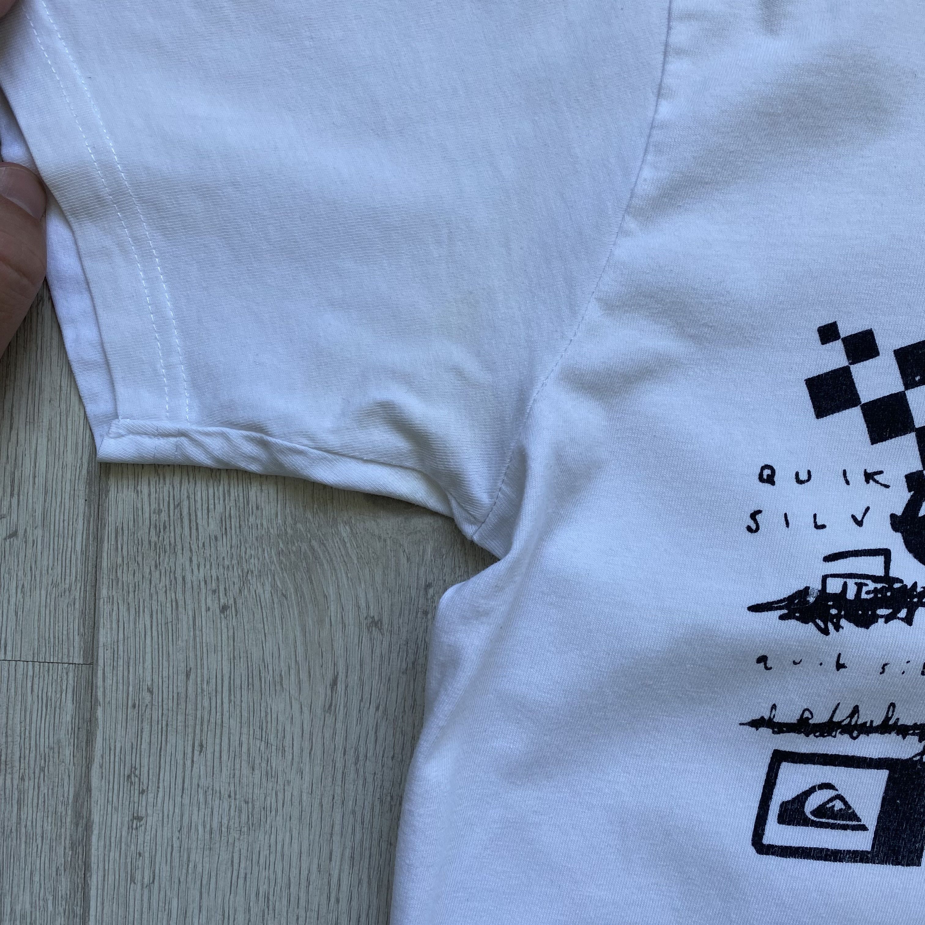 Quiksilver 🏄🏻‍♂️Vintage 90s QUIKSILVER Tee Y2K oneill billabong fubu Size US M / EU 48-50 / 2 - 6 Thumbnail