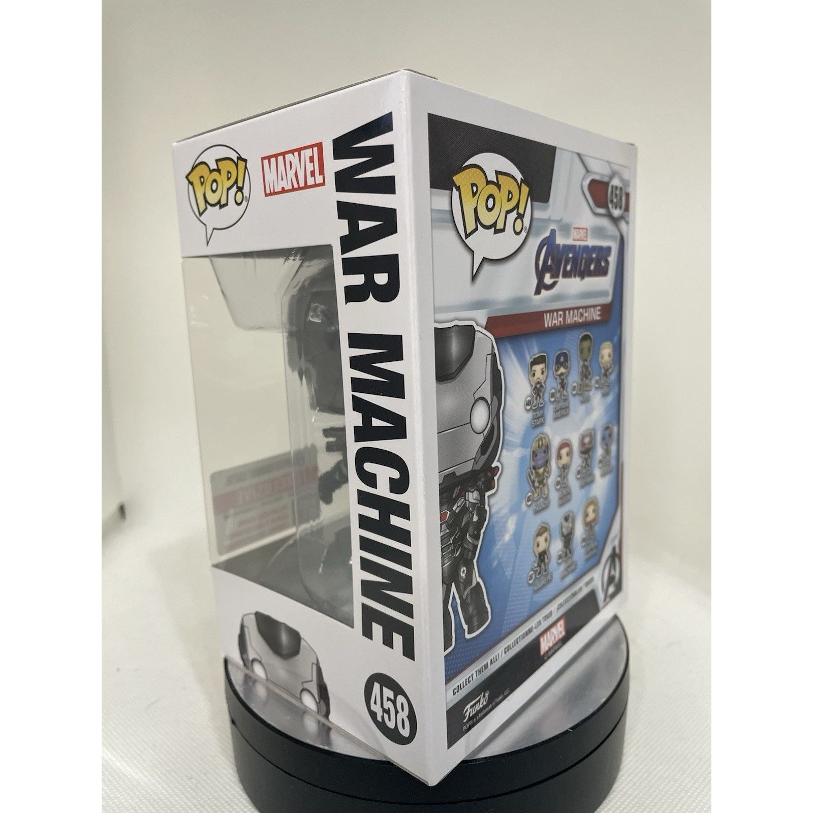 Marvel Comics Funko Pop! War Machine + Collectible Card 3PK Sealed 458 Size ONE SIZE - 5 Thumbnail