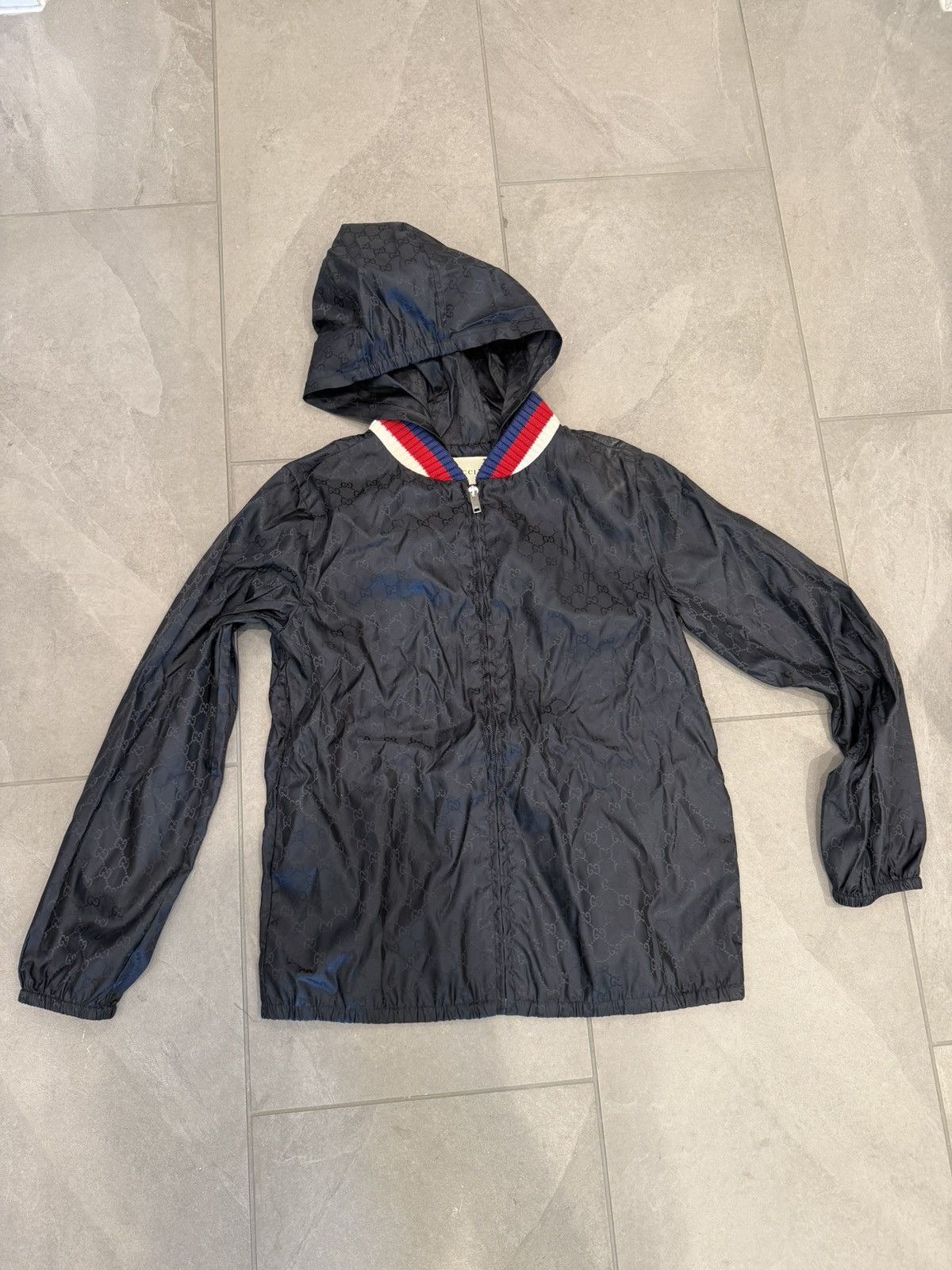 Gucci Gucci Nylon Windbreaker Jacket Kids Size US XXS / EU 40 - 1 Thumbnail