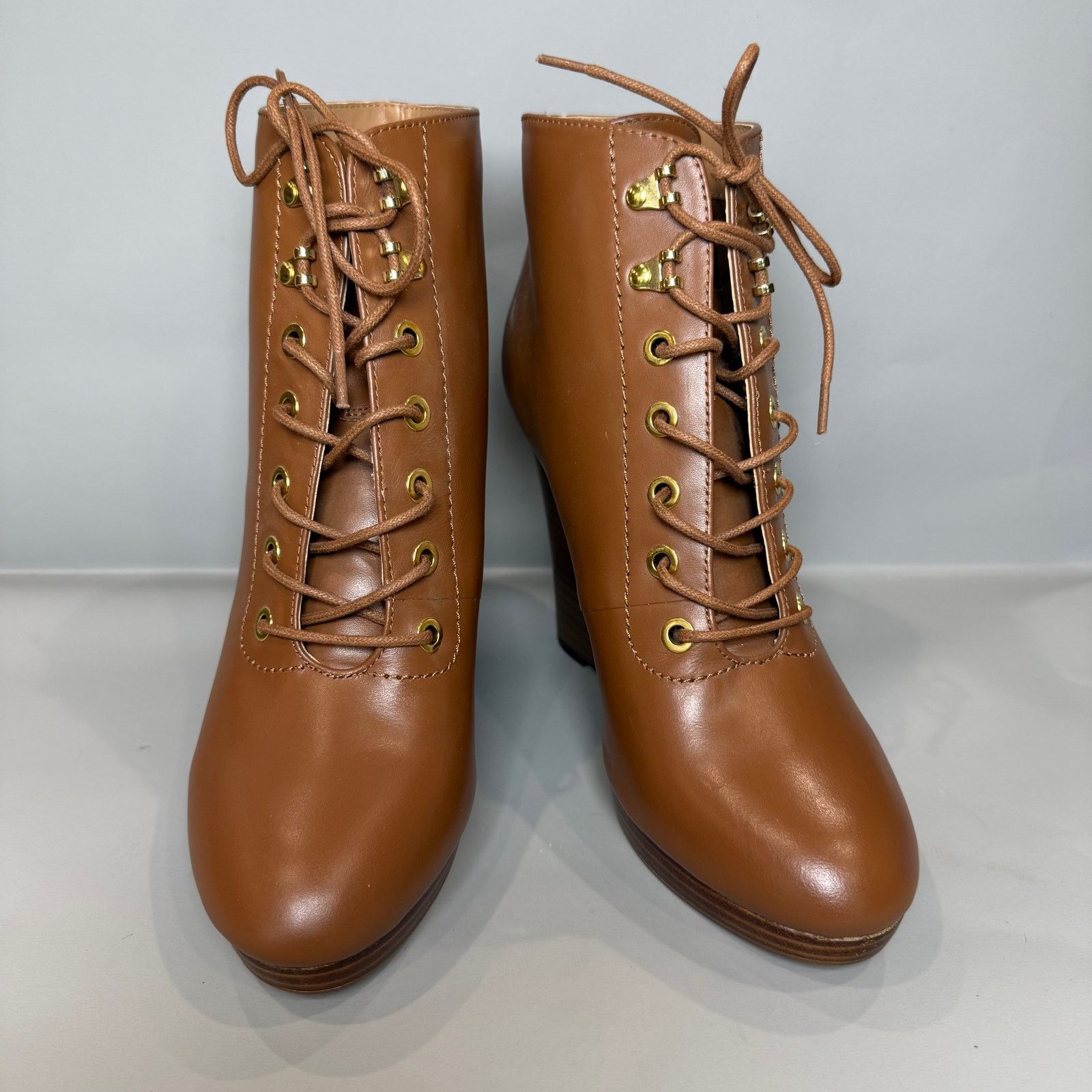 Guess GUESS Zoey Lace-Up Wedge Booties Size US 8 / IT 38 - 3 Thumbnail