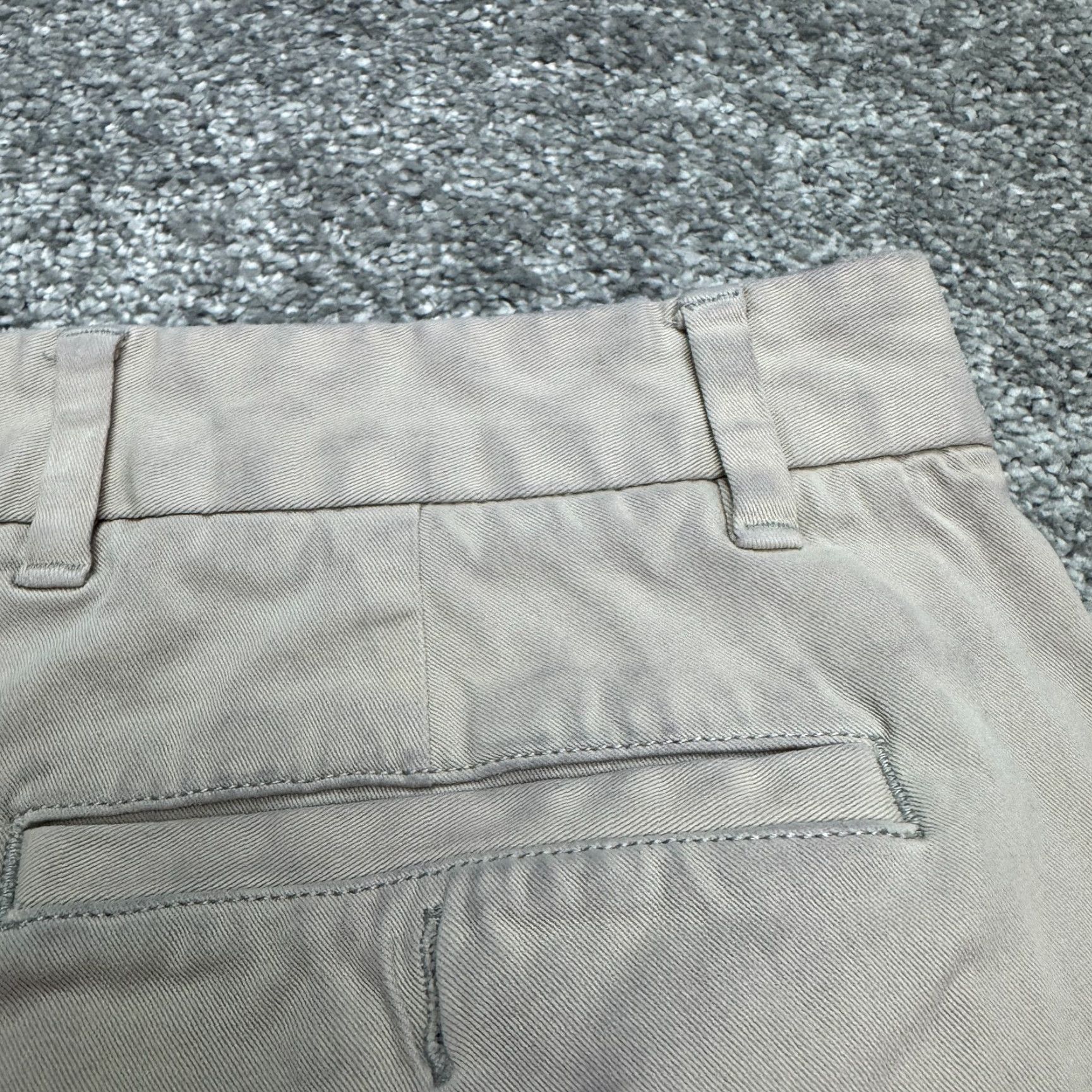Everlane VINTAGE None Men's Pants Chino Slim Fit Khaki Beige Casual Workwear Stretch Canvas 32 Inseam Size US 32 / EU 48 - 4 Thumbnail