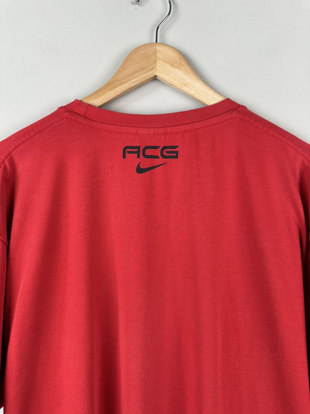 Nike ACG × Vintage Vintage Nike ACG Y2k Oversized T-Shirt Size US XXL / EU 58 / 5 - 5 Thumbnail