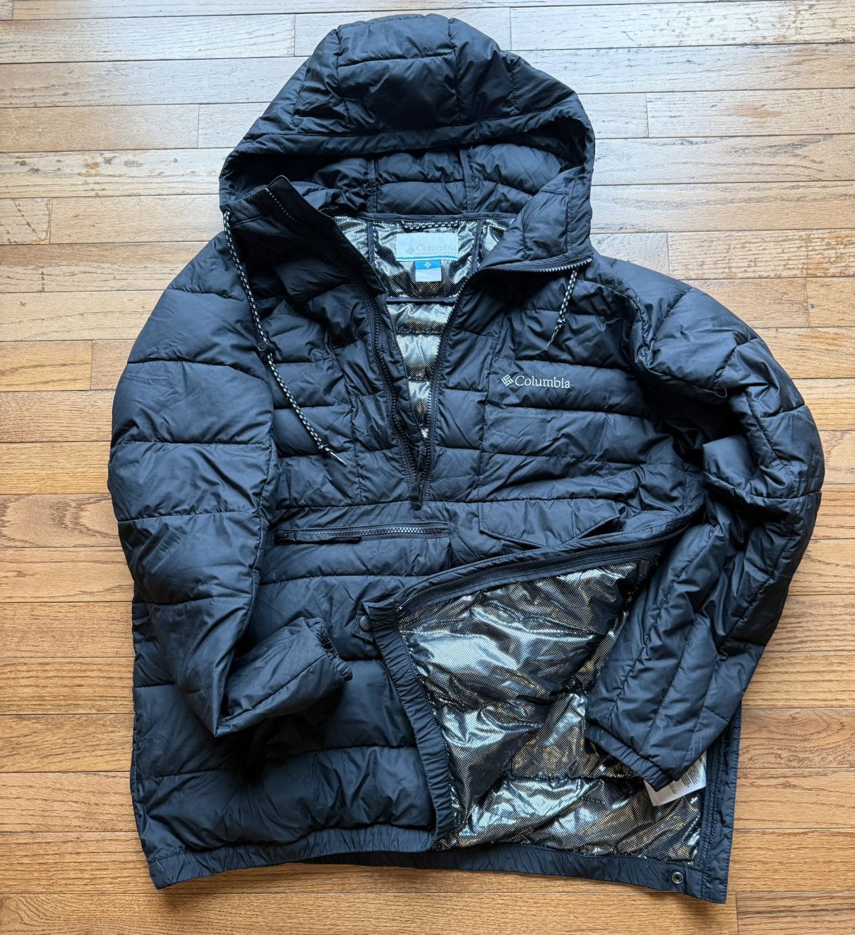 Columbia Columbia Omni-Heat Insulated Pullover Jacket – Black (L) Size US L / EU 52-54 / 3 - 1 Thumbnail
