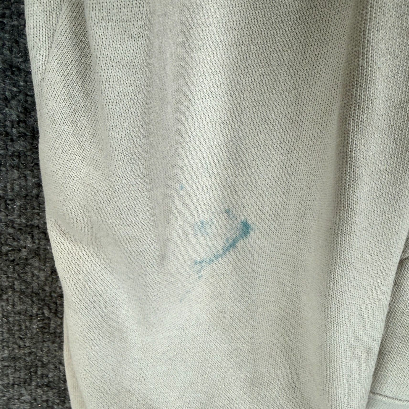 Hurley Hurley Hoodie Mens XL Cream Graphic Pullover Fleece Kangaroo Pocket Drawstring Hooded Pockets Graphic Print Size US XL / EU 56 / 4 - 5 Thumbnail