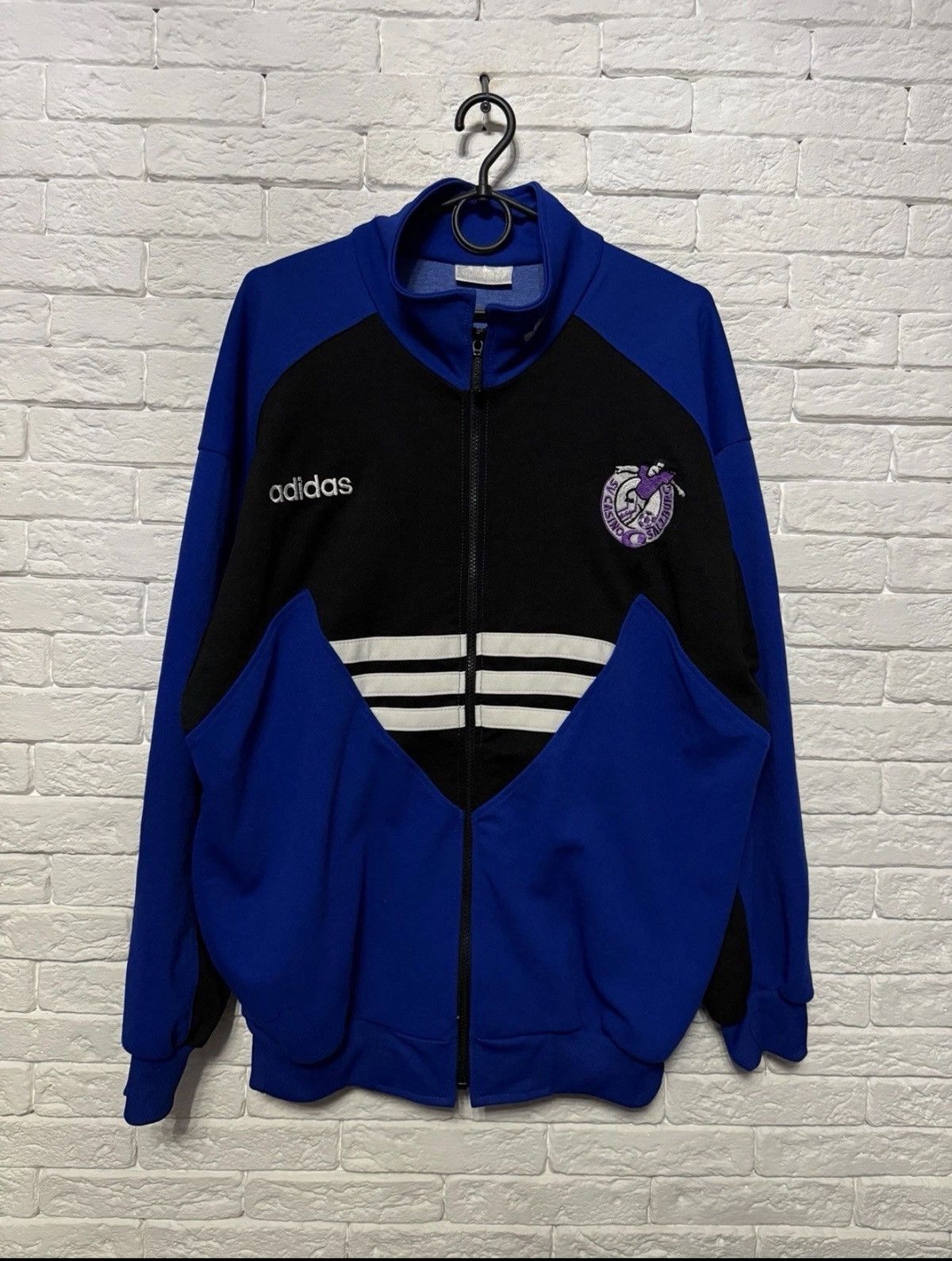 Adidas Vintage Rare Adidas Casino Salzburg Red Bull Full Zip Jacket Size US M / EU 48-50 / 2 - 1 Thumbnail