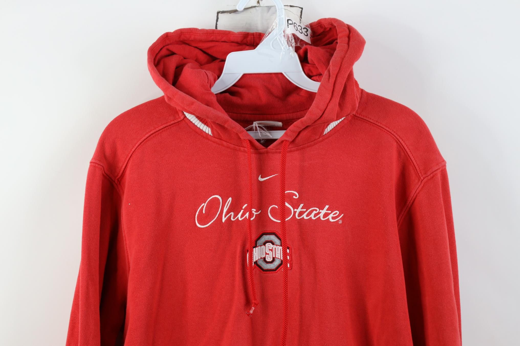 Nike Vintage Y2K Nike Center Swoosh Ohio State University Hoodie Size XL / US 12-14 / IT 48-50 - 2 Thumbnail