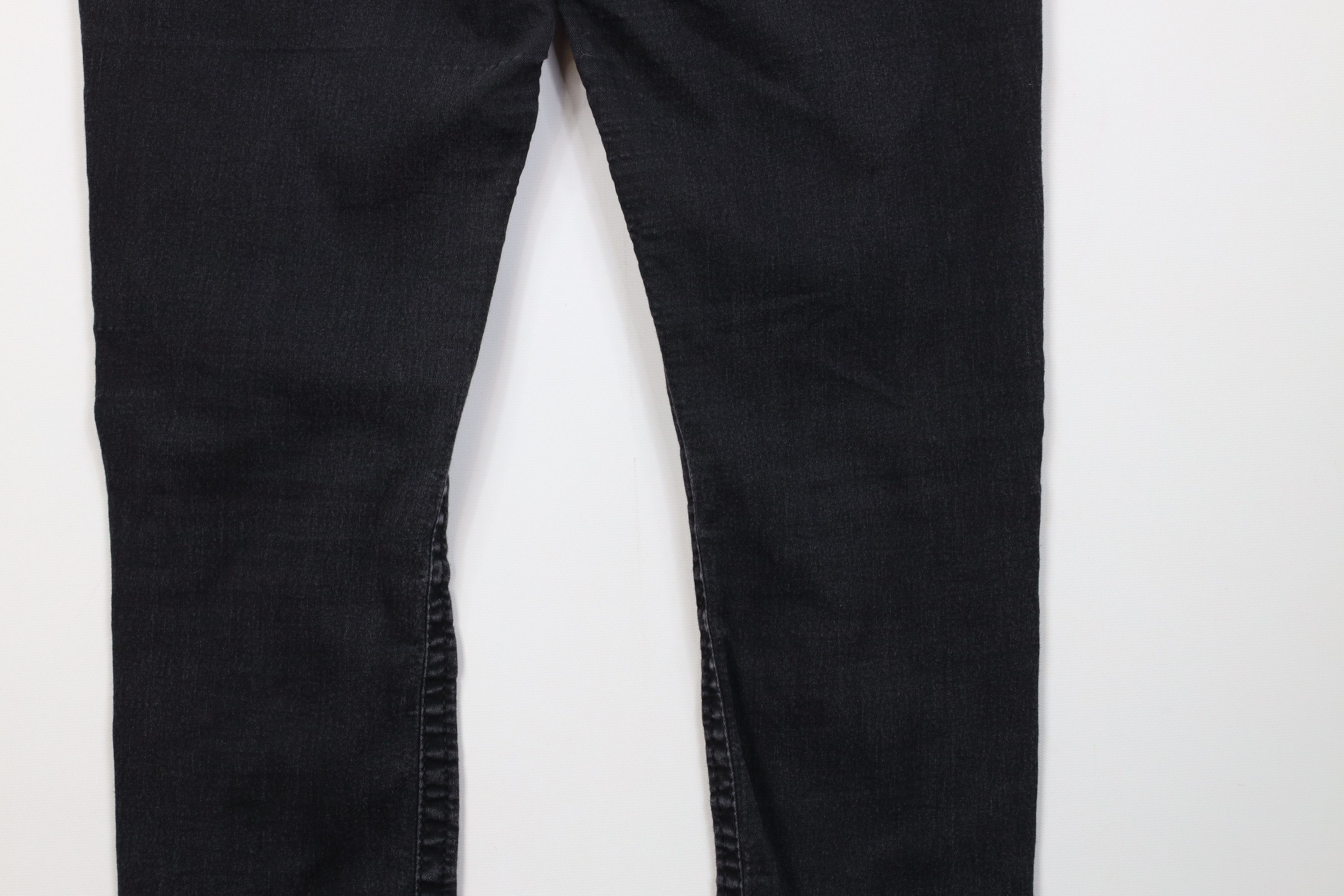 True Religion True Religion Stretch Skinny Leg Flap Denim Jeans Black Size 32" / US 10 / IT 46 - 12 Thumbnail