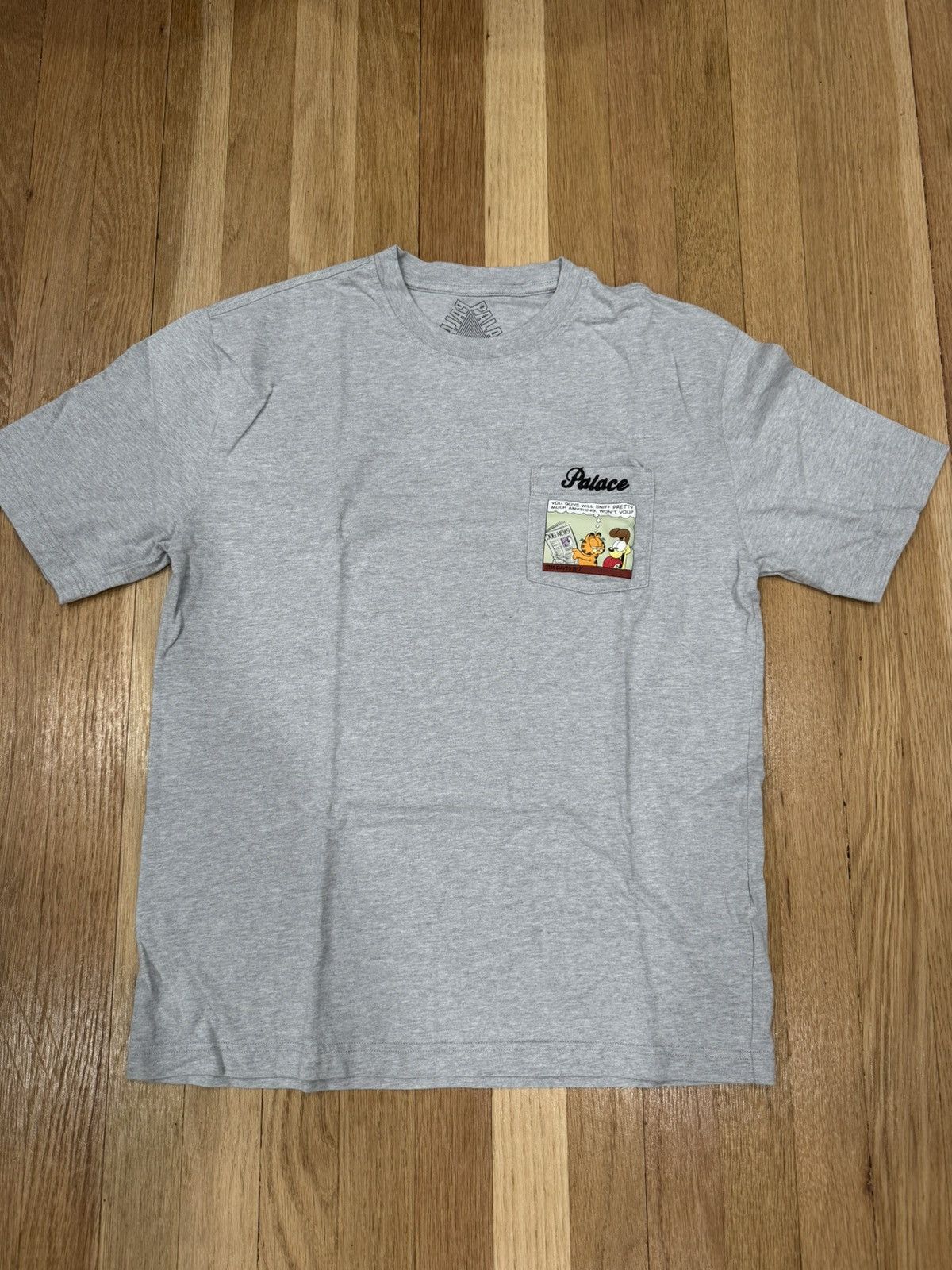 Palace PALACE GARFIELD POCKET T-SHIRT Grey Size US M / EU 48-50 / 2 - 1 Thumbnail