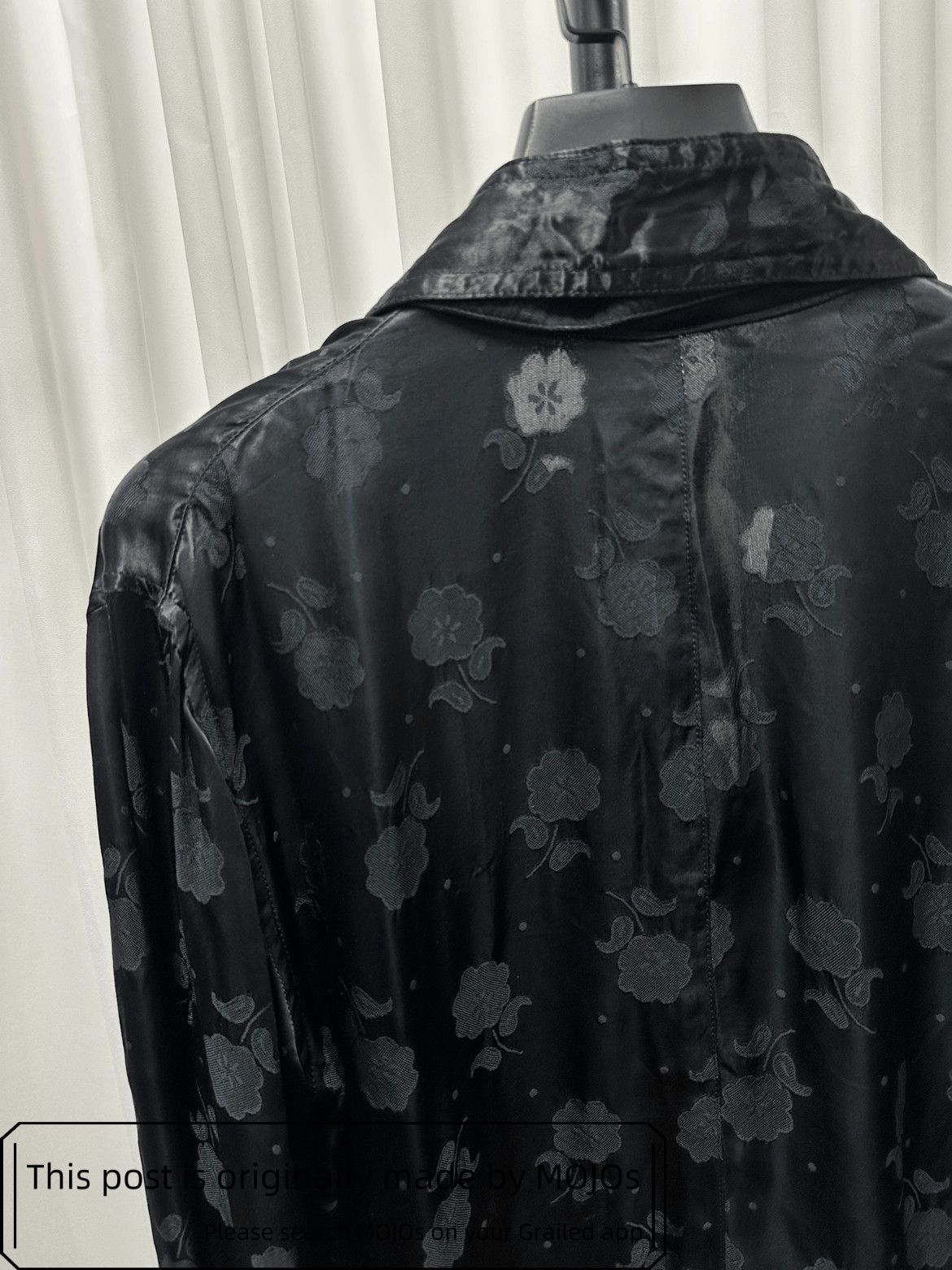 Dries Van Noten Sz 48 Dries Van Noten Flower Pattern Satin Jacket Size US M / EU 48-50 / 2 - 5 Thumbnail