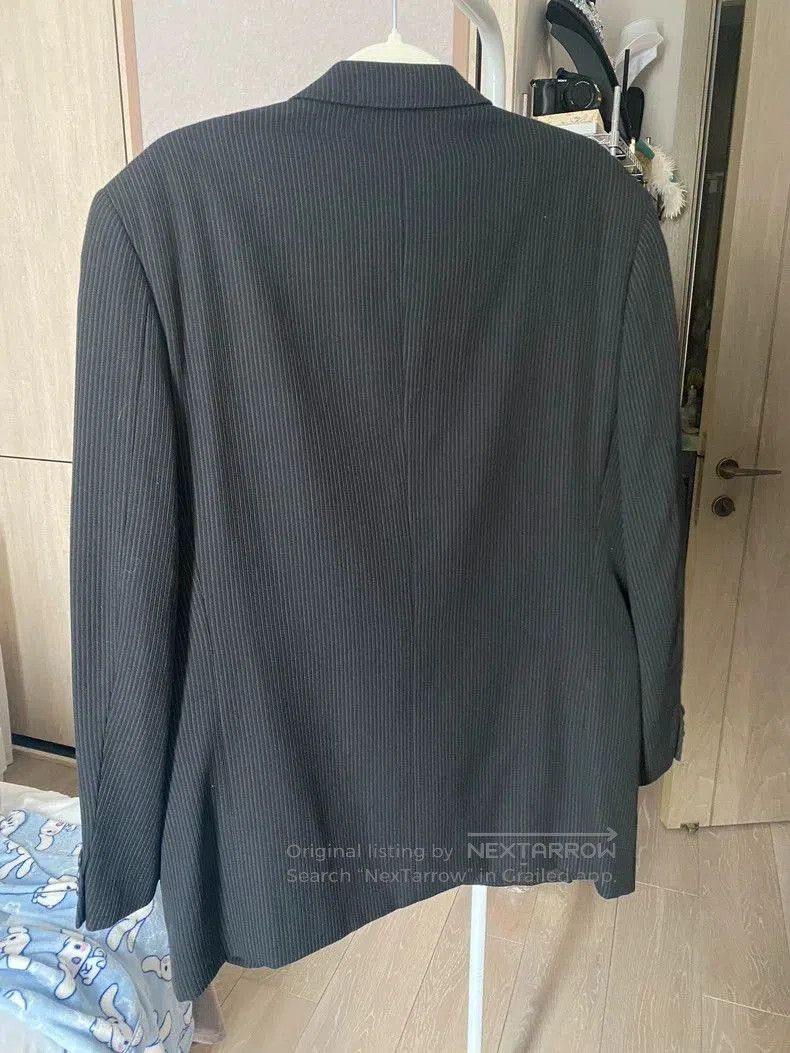 Yohji Yamamoto Yohji Yamamoto Vintage Striped Blazer. Size US XS / EU 42 / 0 - 2 Thumbnail