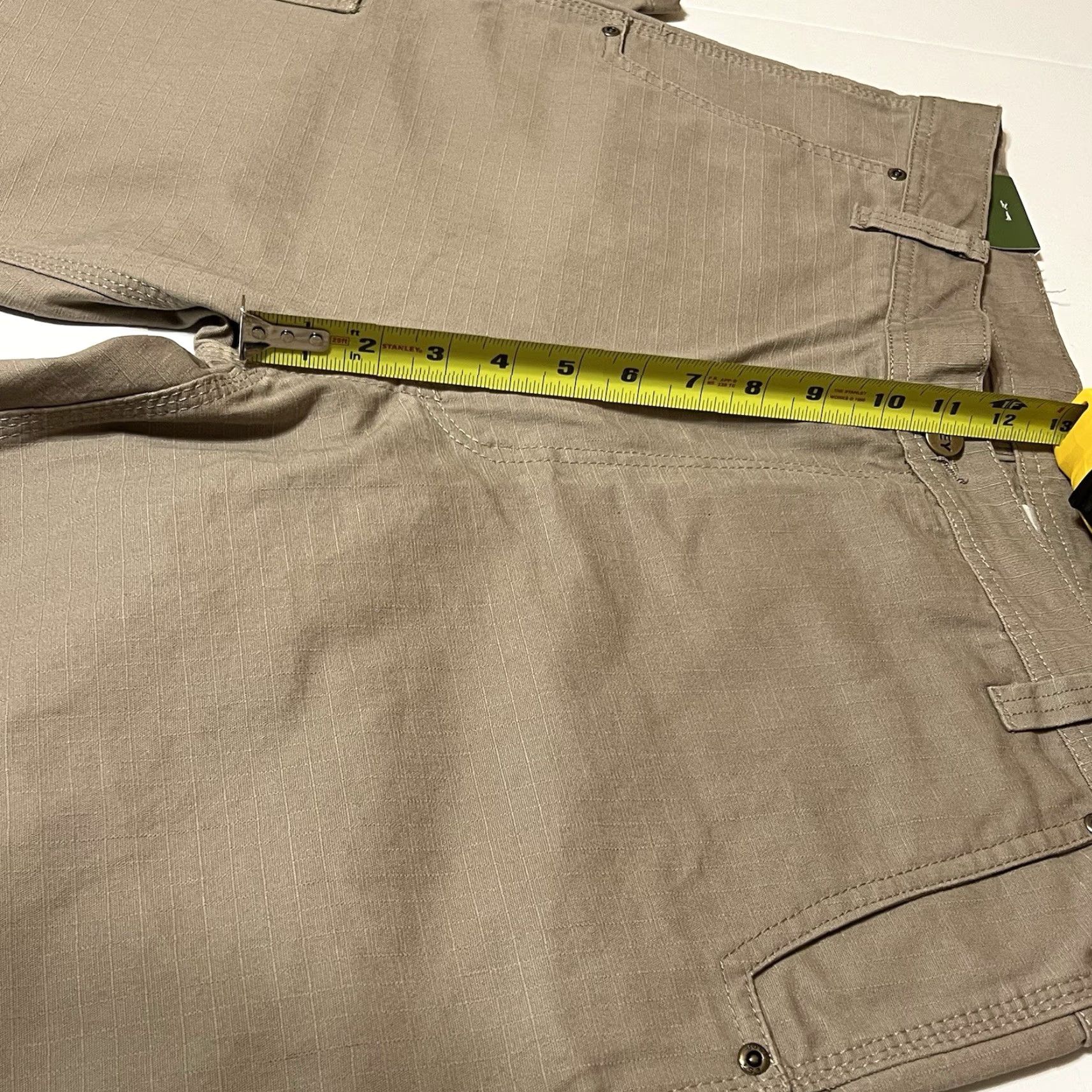 Vintage Key Ripstop Foreman Work Pants Mens 36x32 Brown Relaxed Fit Pants Size US 36 / EU 52 - 4 Thumbnail