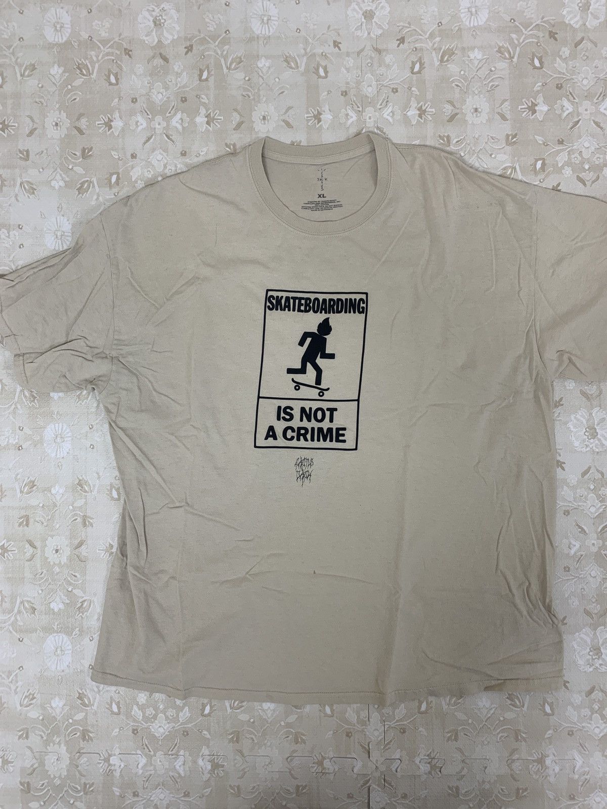 【TRAVIS SCOTT】NOT A CRIME T-SHIRT I Travis Scott Not A Crime Tee | Grailed