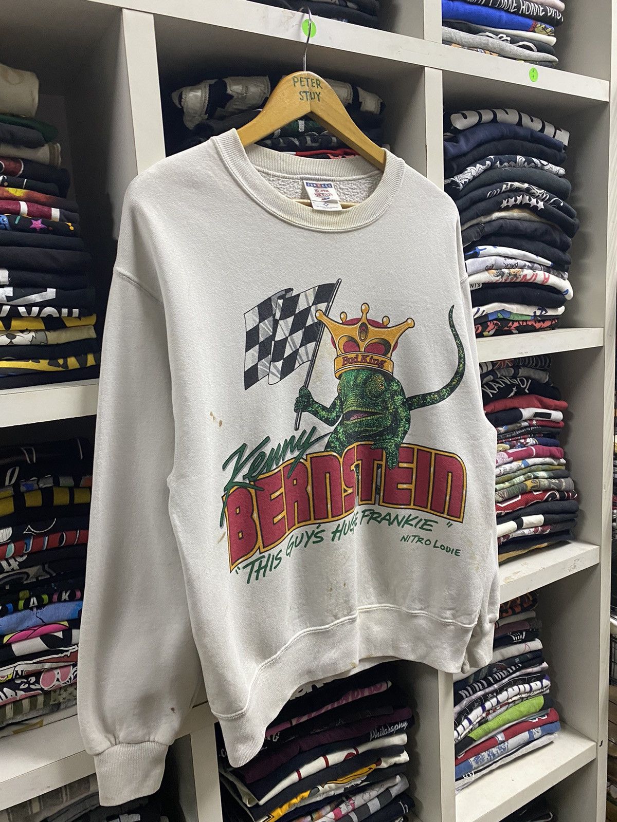 Budweiser × Vintage Vintage 1998 Kenny Beinstein Sweater Size US M / EU 48-50 / 2 - 4 Thumbnail