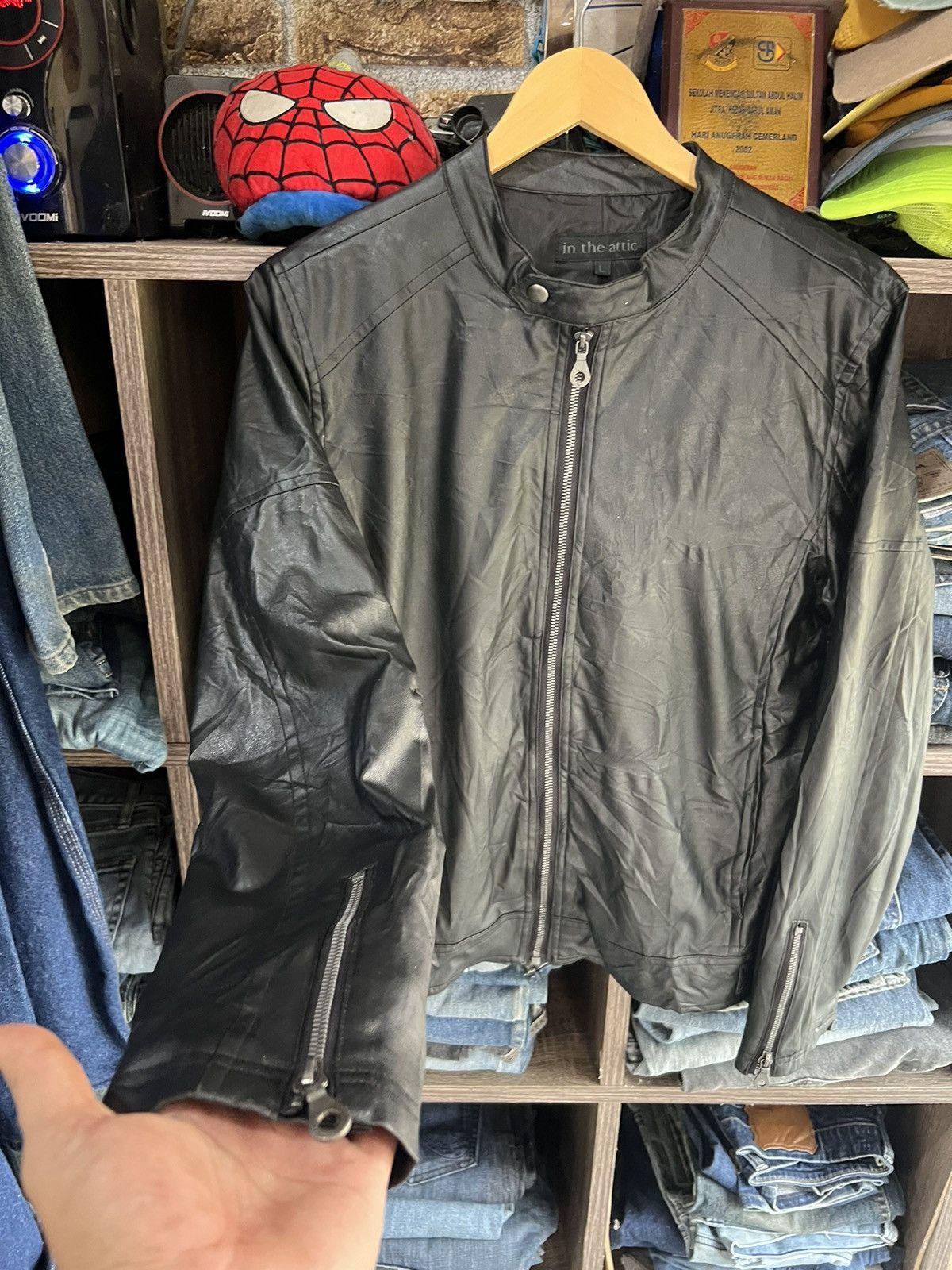 In The Attic 🔥In The Attic Synthetic Leather Jacket Size US S / EU 44-46 / 1 - 9 Thumbnail