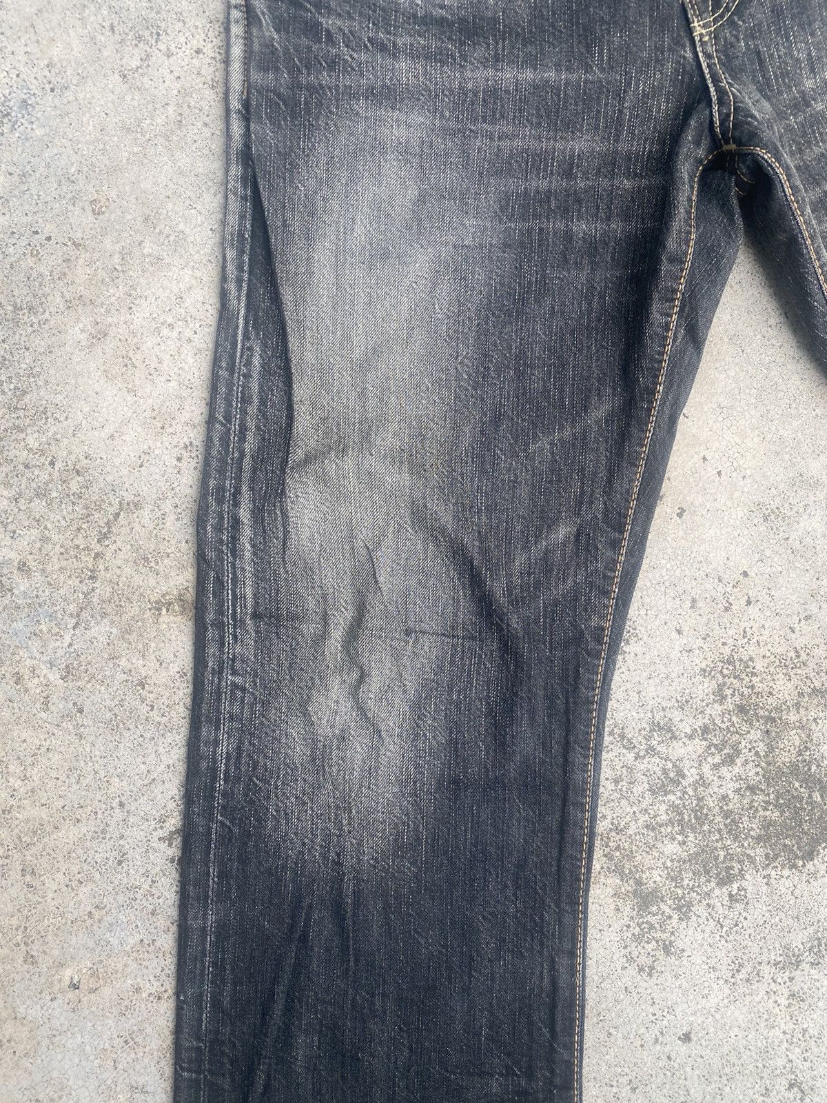 Edwin × Vintage Vintage y2k Edwin Clawmark Straightcut Jeans Size US 31 - 7 Thumbnail