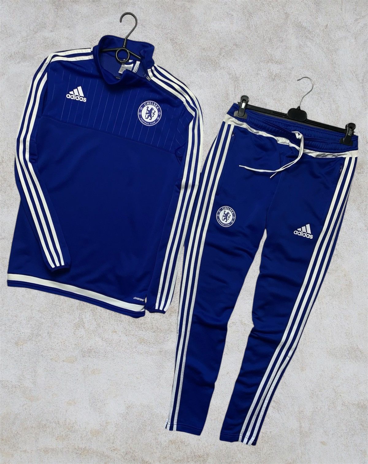 Chelsea Soccer × Vintage Adidas vintage soccer suit Chelsea climacool Size M Size US M / EU 48-50 / 2 - 1 Thumbnail