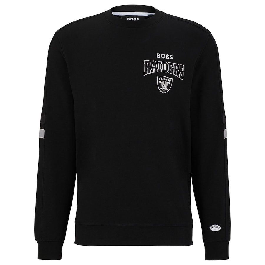 Hugo Boss BOSS x NFL Las Vegas Raiders Drive Crew Pullover Sweatshirt Size US XXL / EU 58 / 5 - 1 Thumbnail