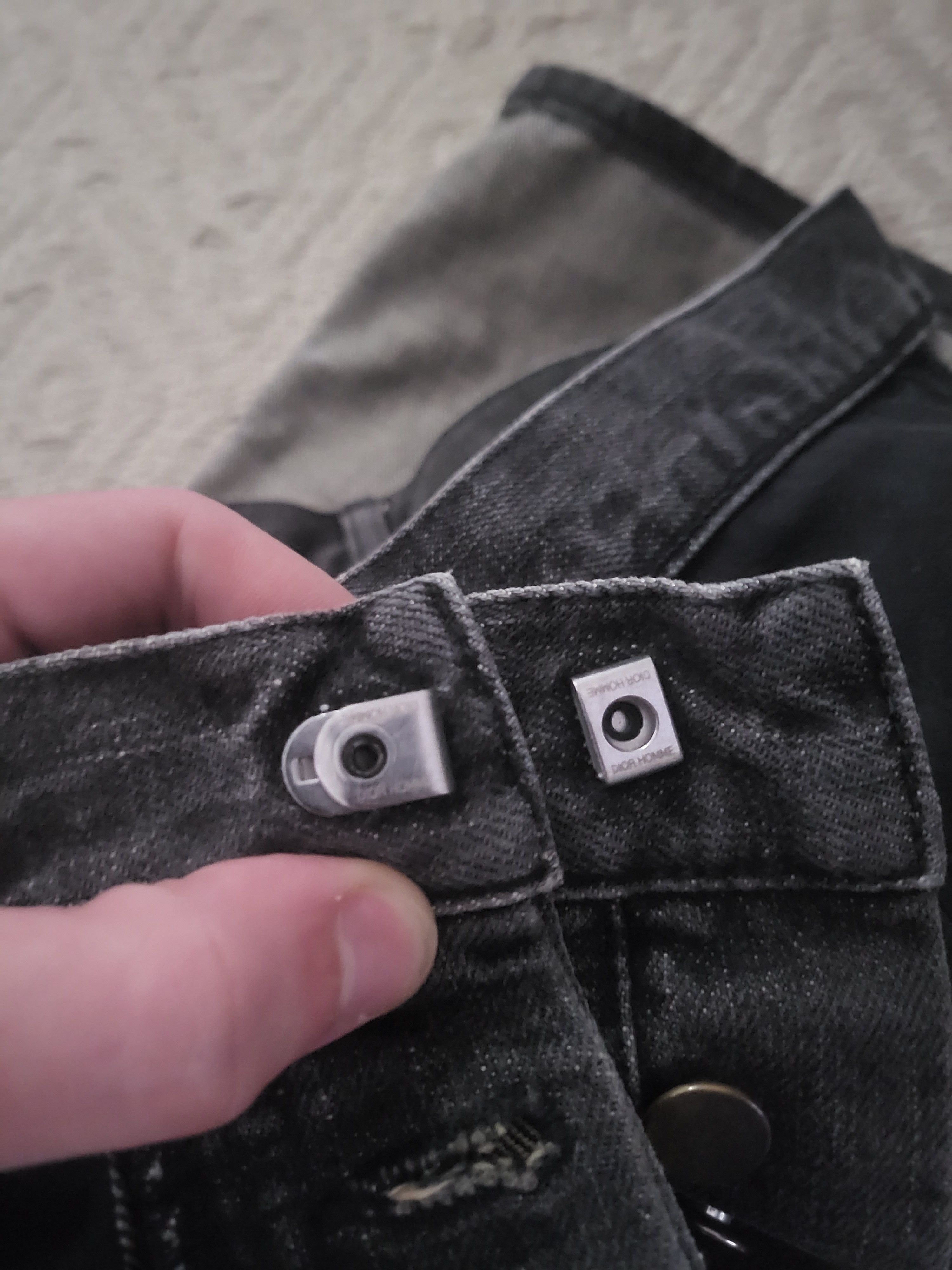 Dior KVA era Black clawmarks Size US 29 - 6 Thumbnail