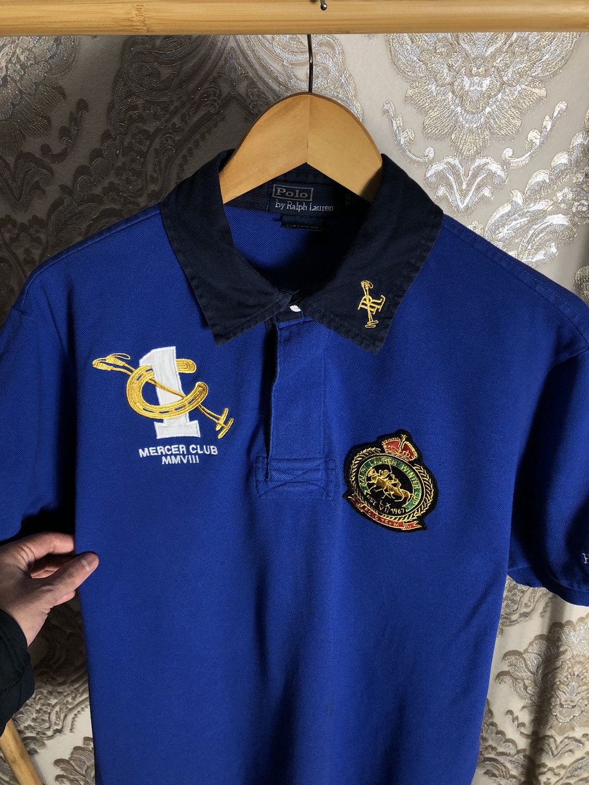 Polo Ralph Lauren VINTAGE POLO RALPH LAUREN CASSIC DESIGNER CASUAL RETRO 90s Size US XXL / EU 58 / 5 - 4 Thumbnail