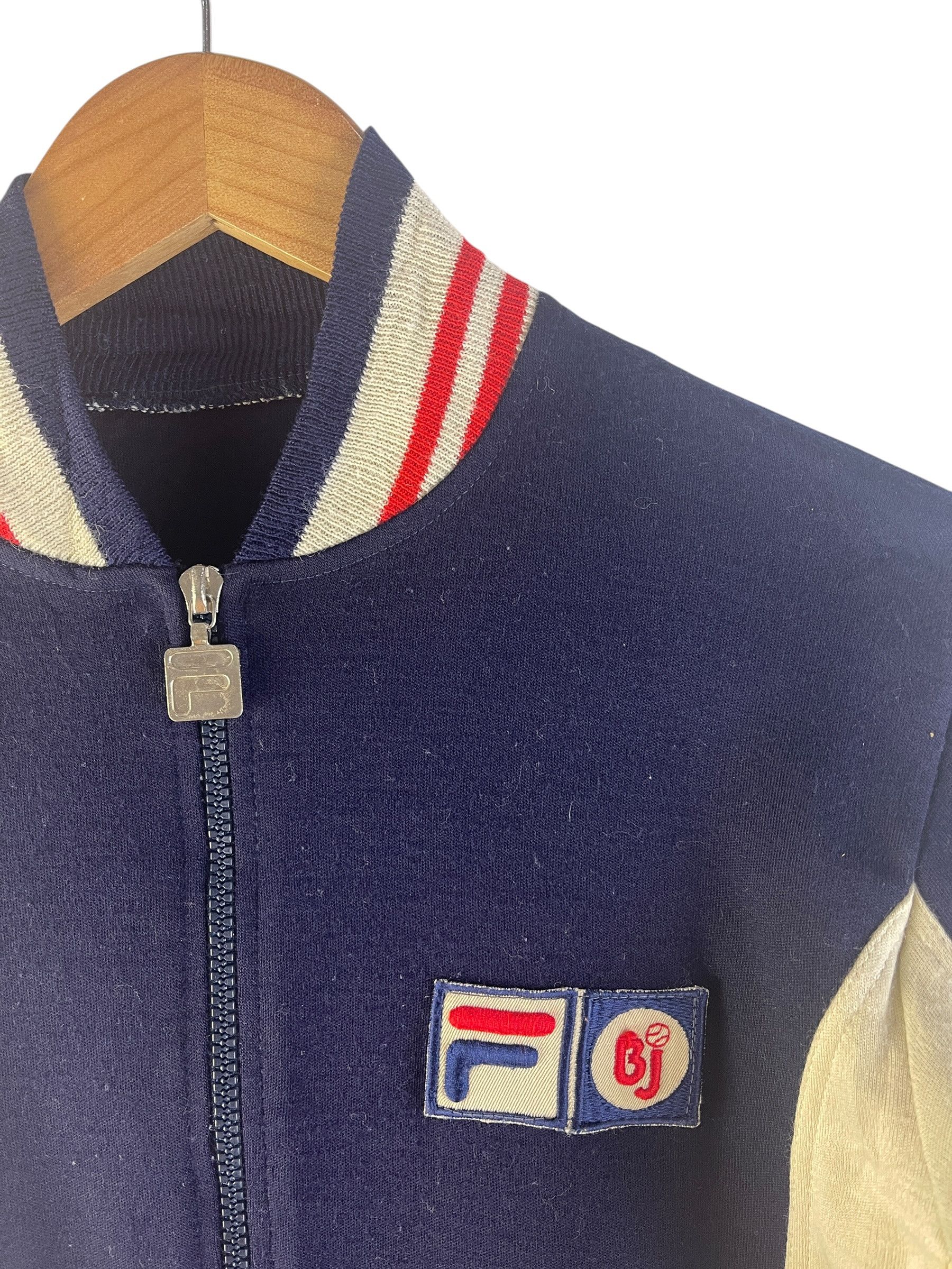 Fila Vintage FILA Björn Borg BJ Logo Track Jacket Made in Italy Size US S / EU 44-46 / 1 - 11 Thumbnail