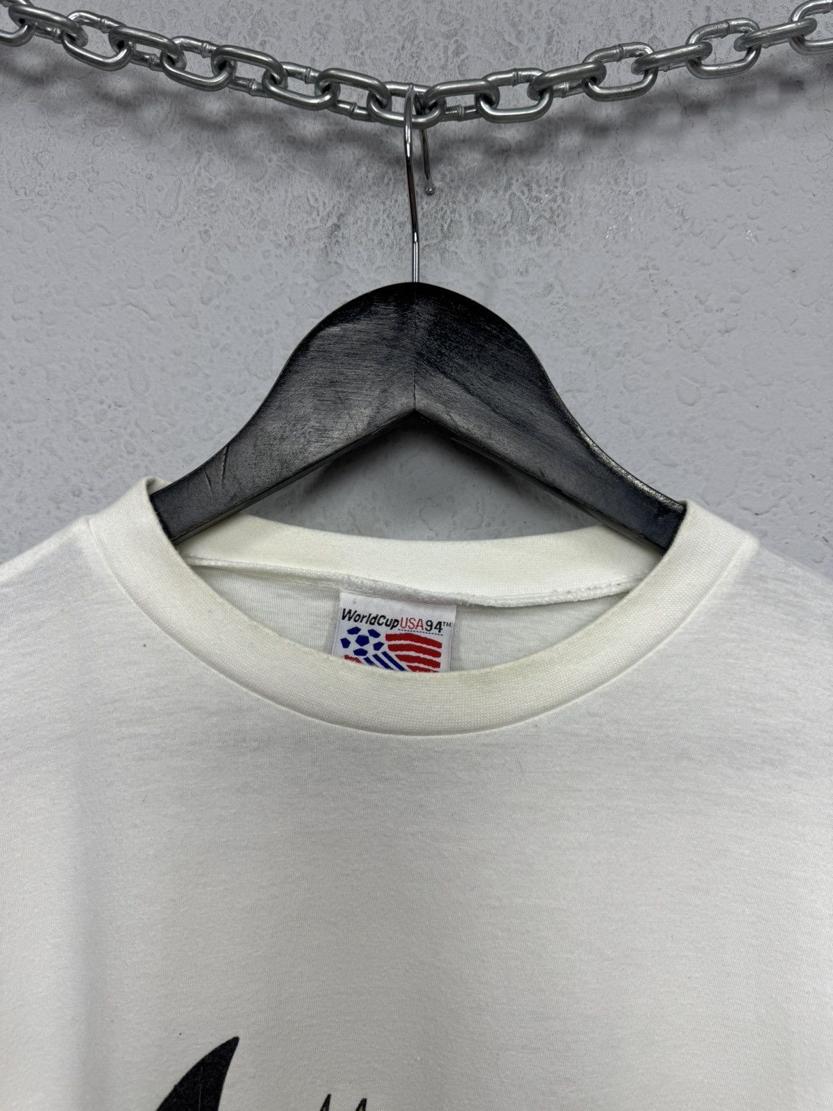 Band Tees Vintage Football WorldCup USA 1994 T-shirt Y2k Rare Jersey Size US XL / EU 56 / 4 - 6 Thumbnail