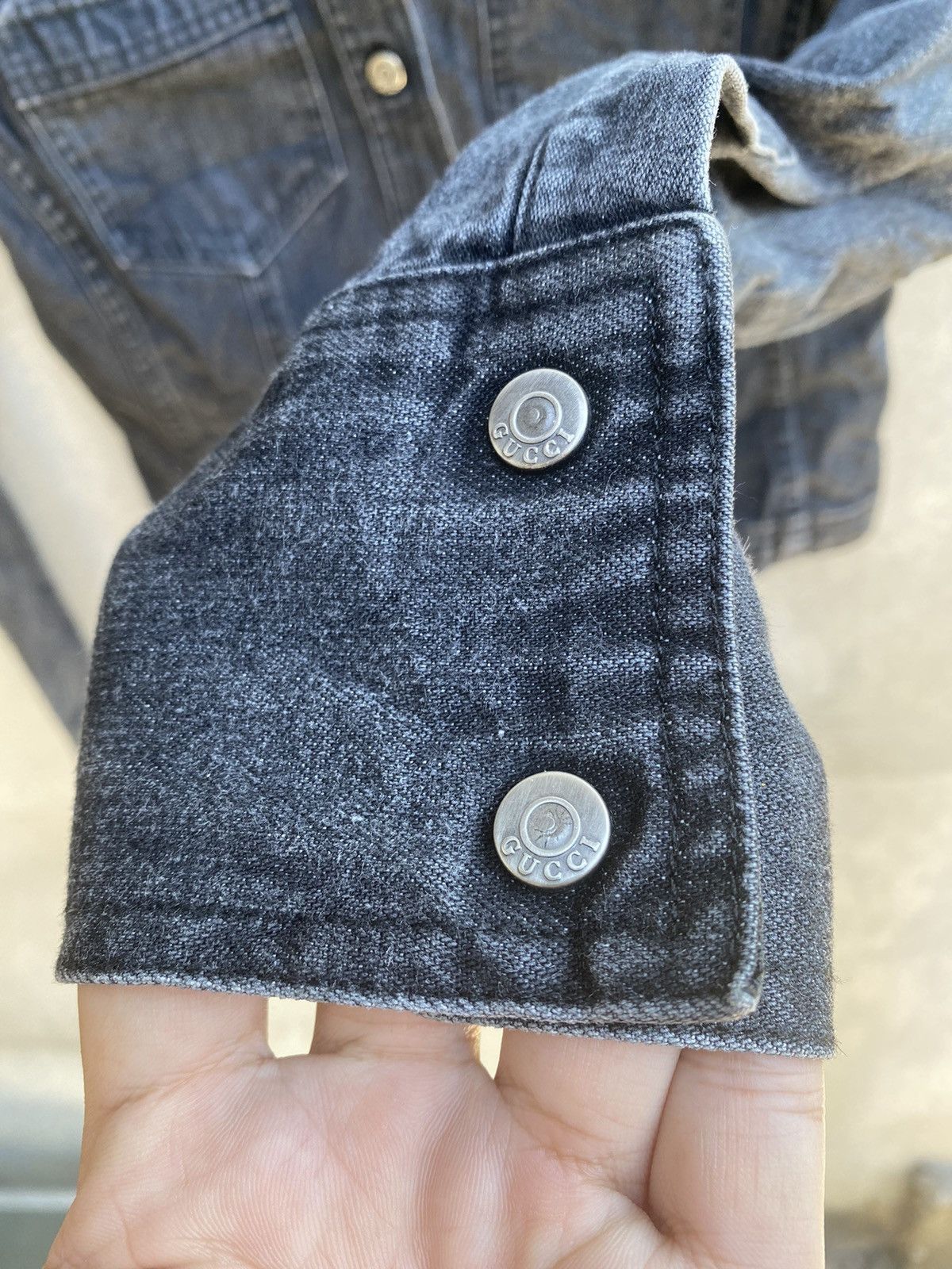 Gucci Gucci by Tom Ford 90s Jeans Jacket Size XS / US 0-2 / IT 36-38 - 5 Thumbnail