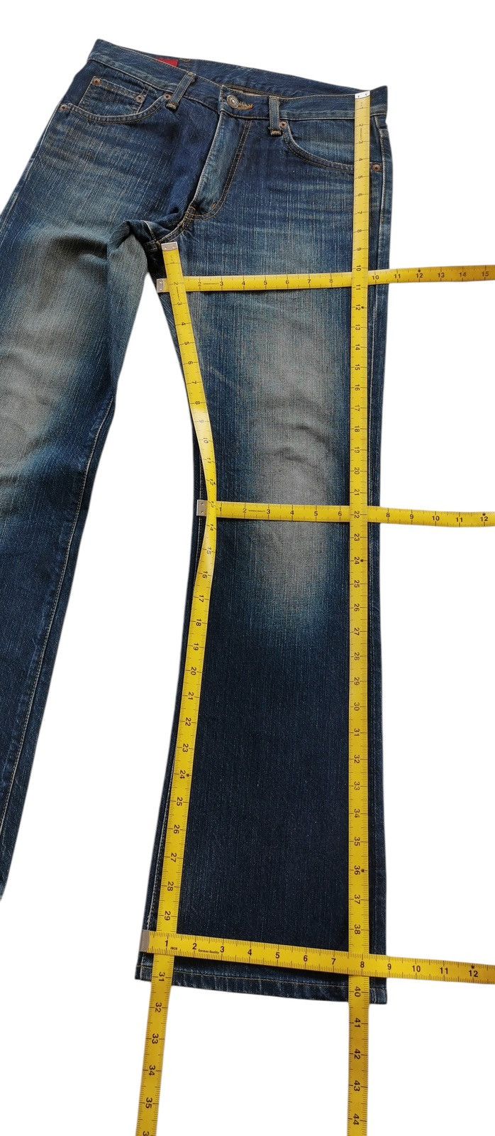 Tornado Mart Edwin 503 Rebel Boot Cut Flare Denim Jeans Size US 30 / EU 46 - 12 Thumbnail