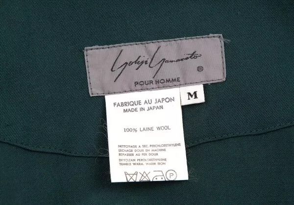 Yohji Yamamoto Yohji Yamamoto 1980s silhouette V-neck wool shirt Size US M / EU 48-50 / 2 - 5 Thumbnail