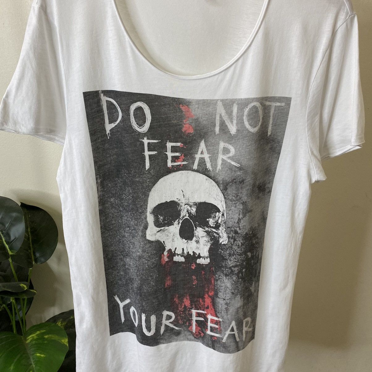 If Six Was Nine Skulls Do Not Fear Your Fear Japan Cyber Punk Grunge LGB Size M / US 6-8 / IT 42-44 - 2 Thumbnail